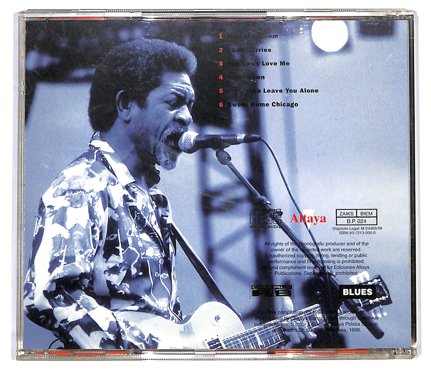 EBOND Luther Allison - Sweet Home Chicago CD CD120548