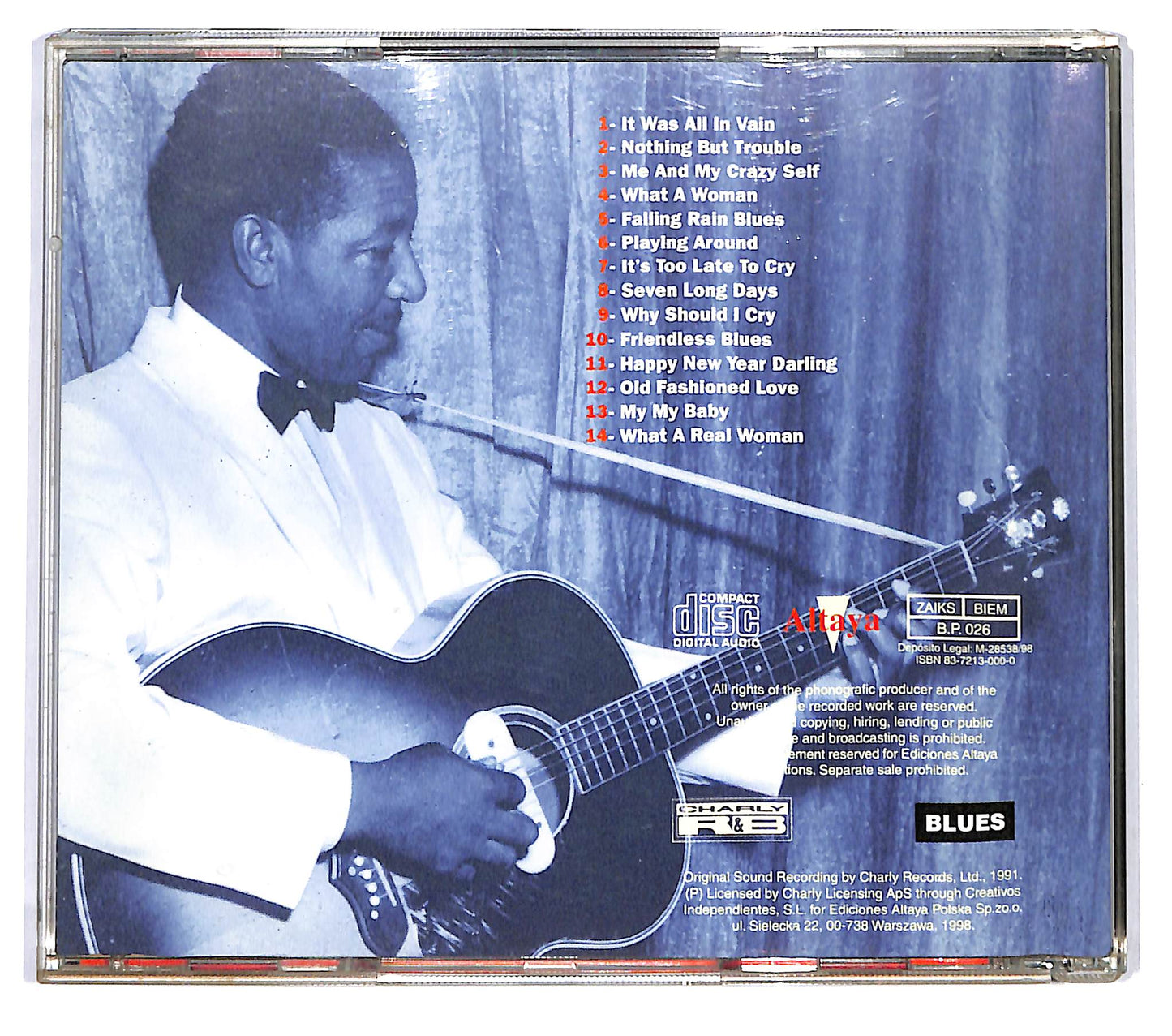 EBOND Lonnie Johnson - Me And My Crazy Self CD CD120551