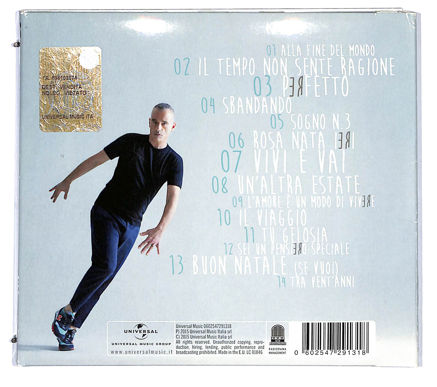 EBOND Eros Ramazzotti - Perfetto DIGIPACK CD CD120626