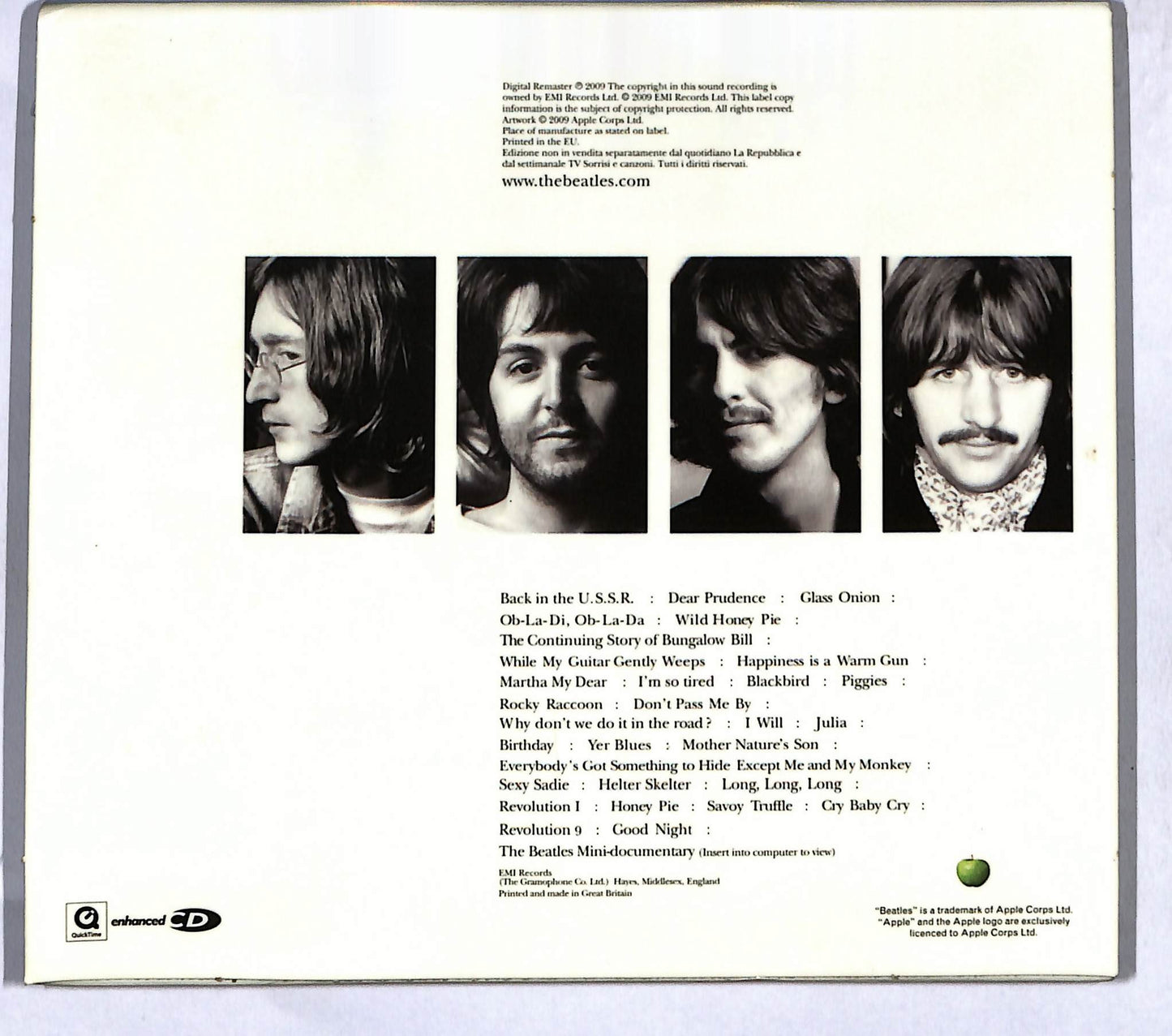 EBOND The Beatles - The Beatles DIGIPACK CD CD120652