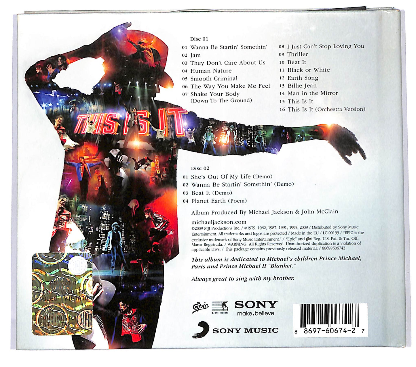 EBOND Michael Jackson - This Is It CD CD120653