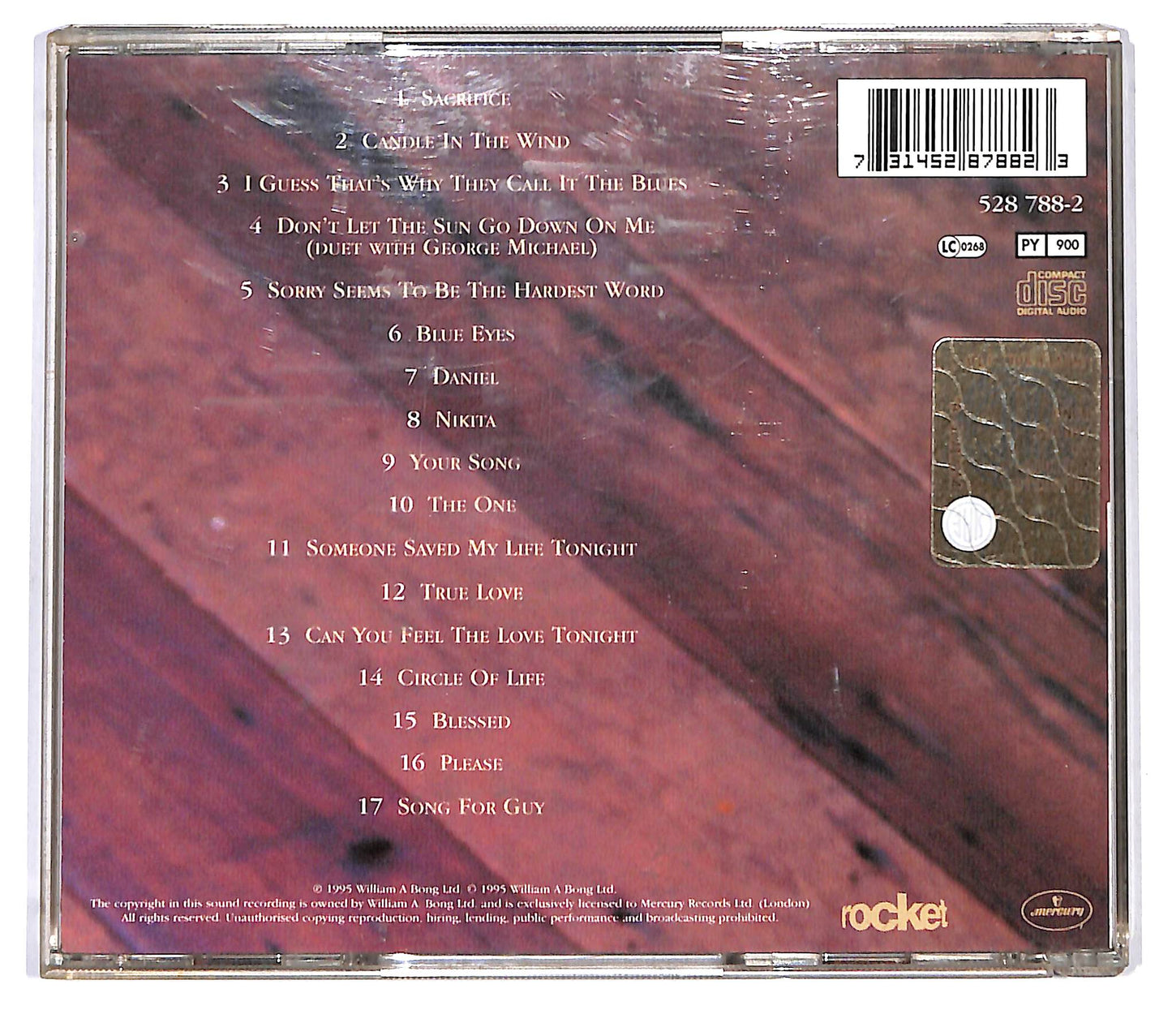 EBOND Elton John - Love Songs CD CD120654
