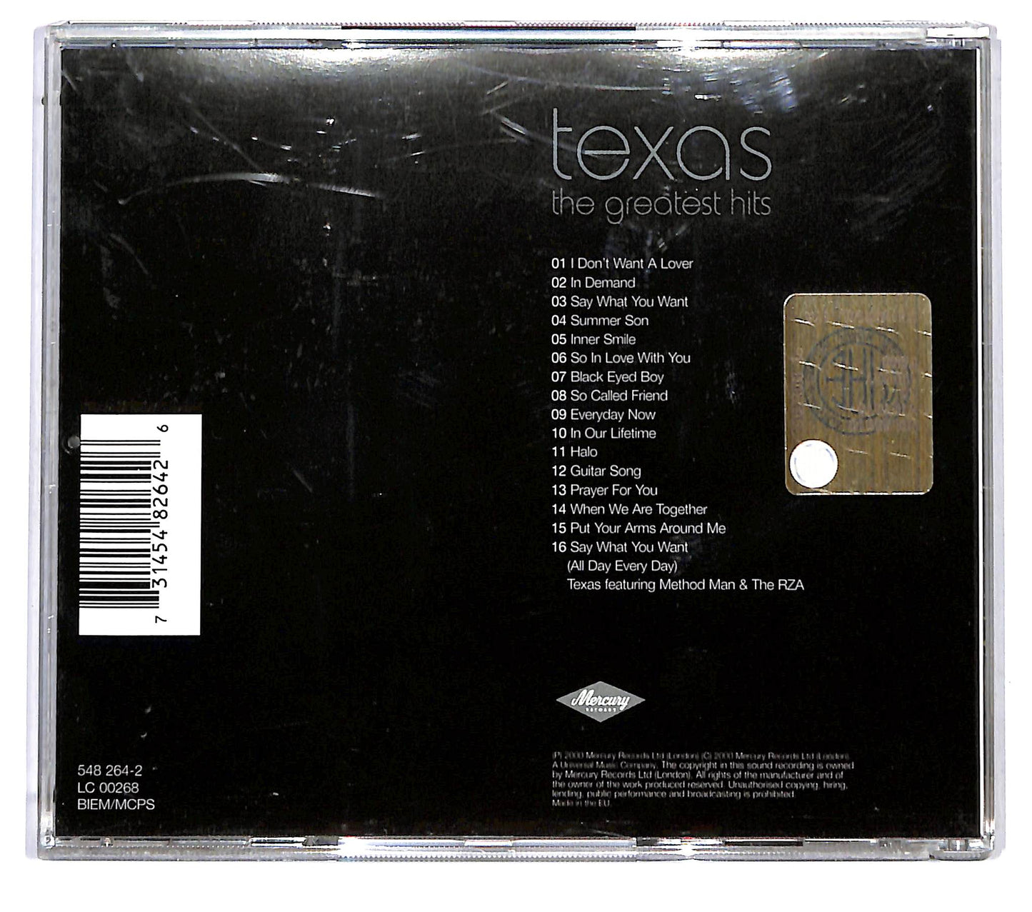 EBOND Texas - The Greatest Hits CD CD120846