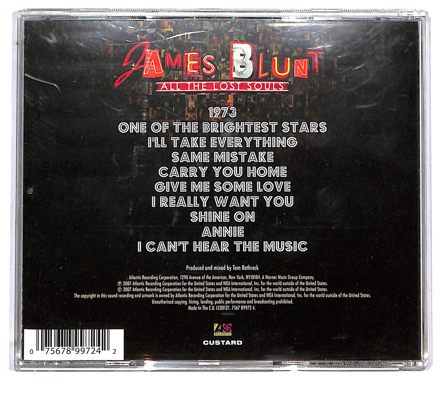 EBOND James Blunt - All The Lost Souls CD CD120847