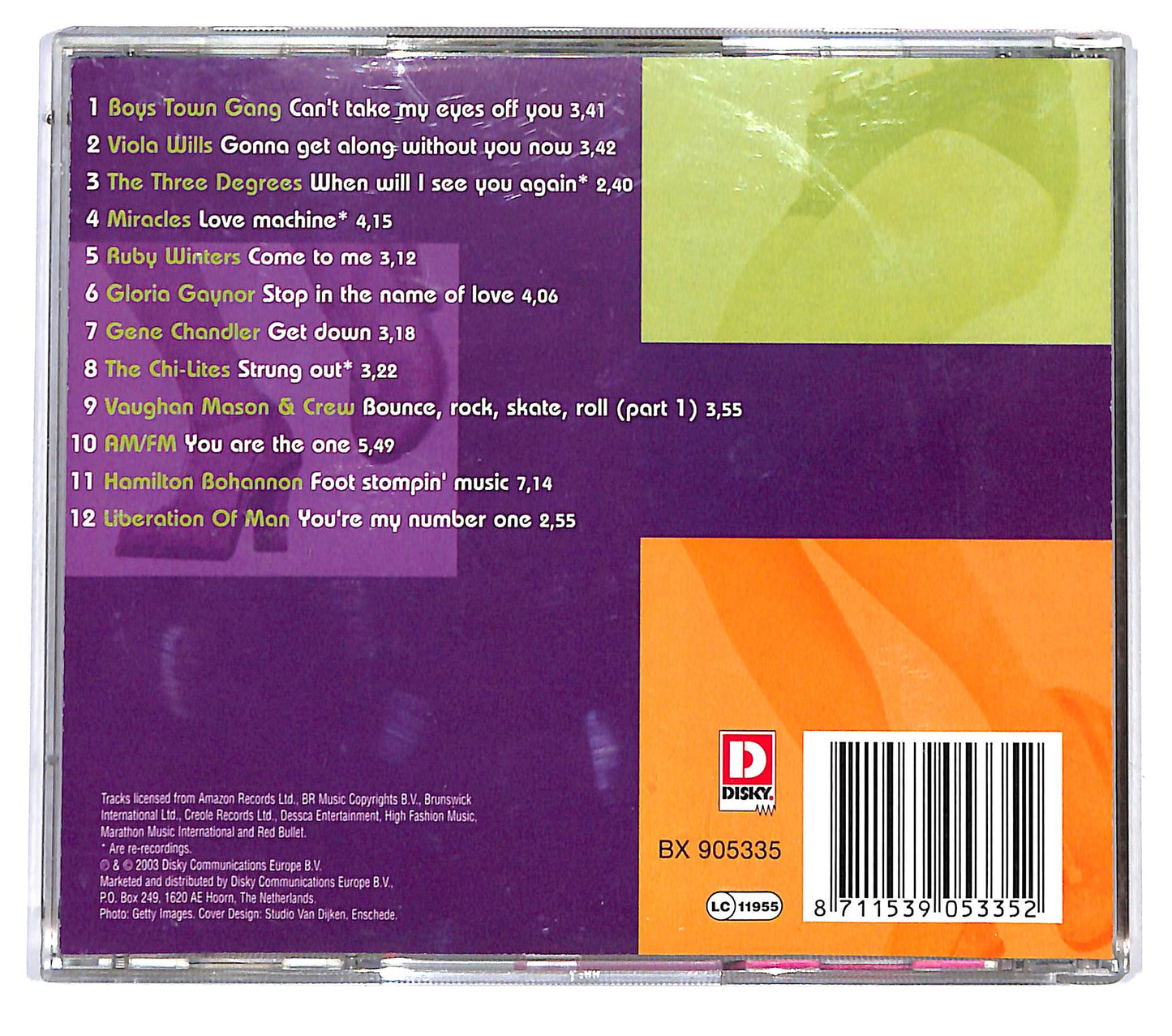 EBOND Various - Disco Dance Classics1 - Greatest Hits CD CD120858