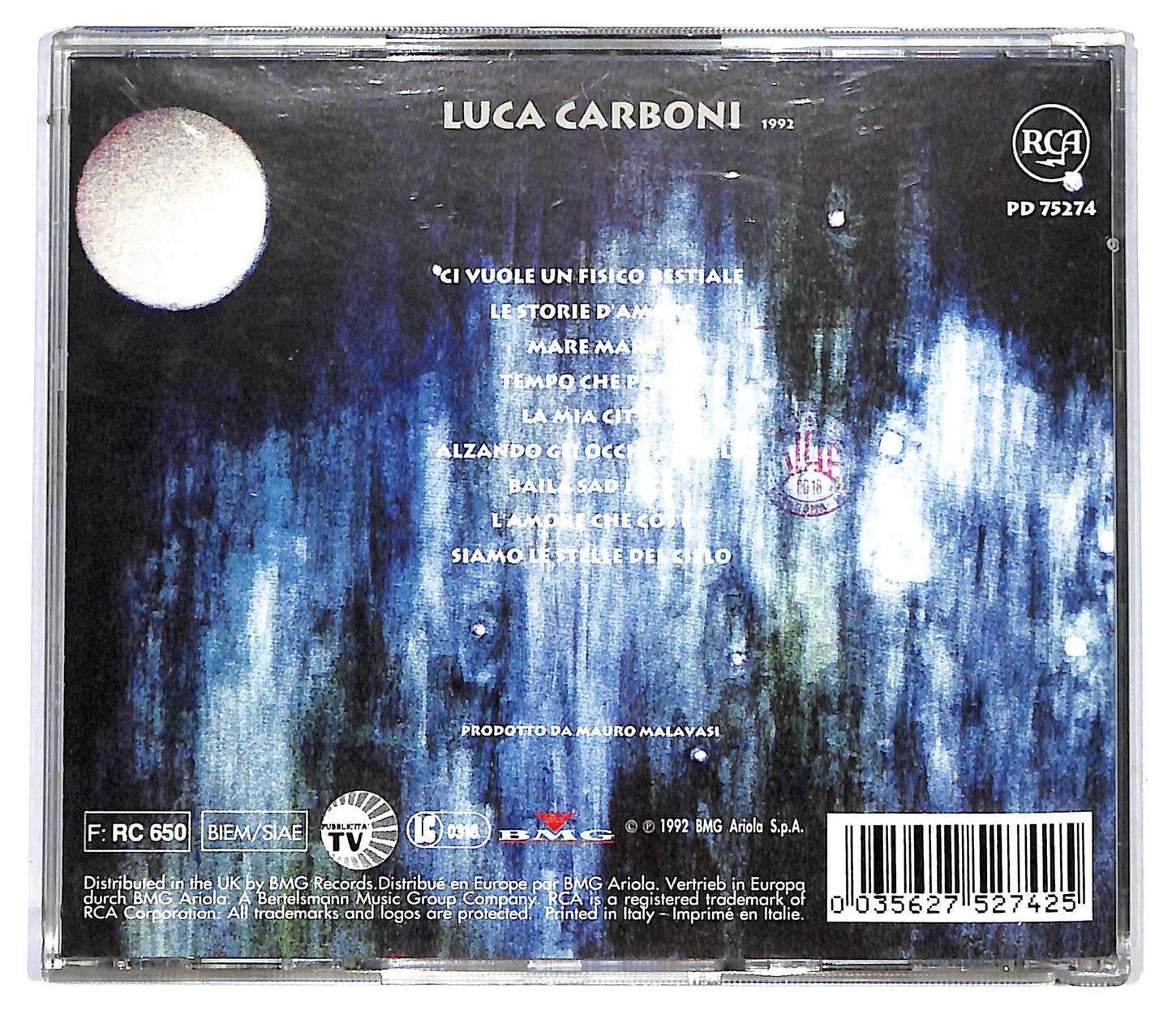 EBOND Luca Carboni - Carboni CD CD120859