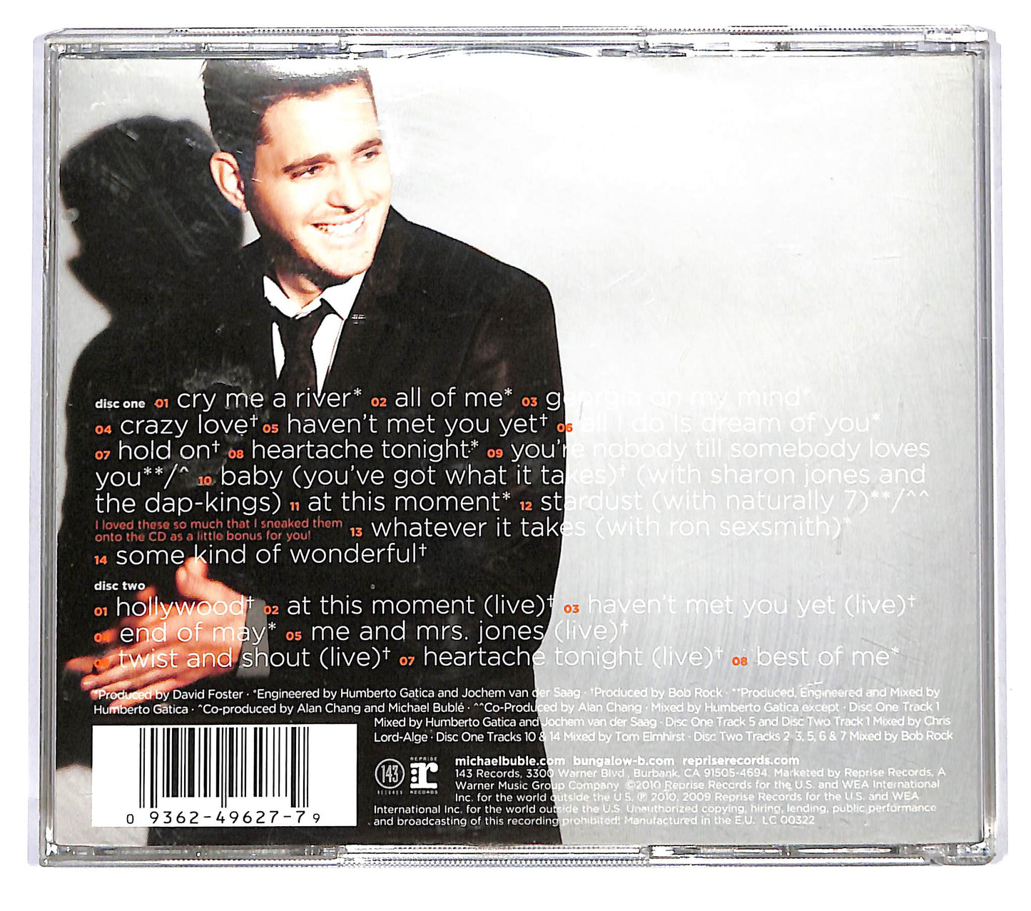 EBOND Michael Buble - Crazy Love (Hollywood Edition) CD CD120902