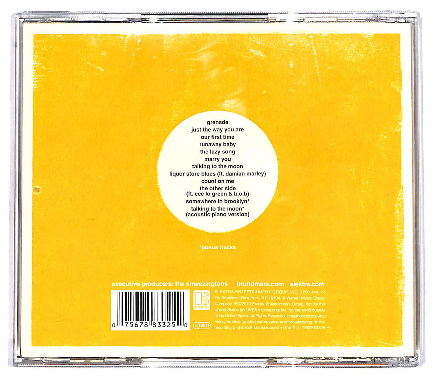 EBOND Bruno Mars - Doo-Wops & Hooligans CD CD120905