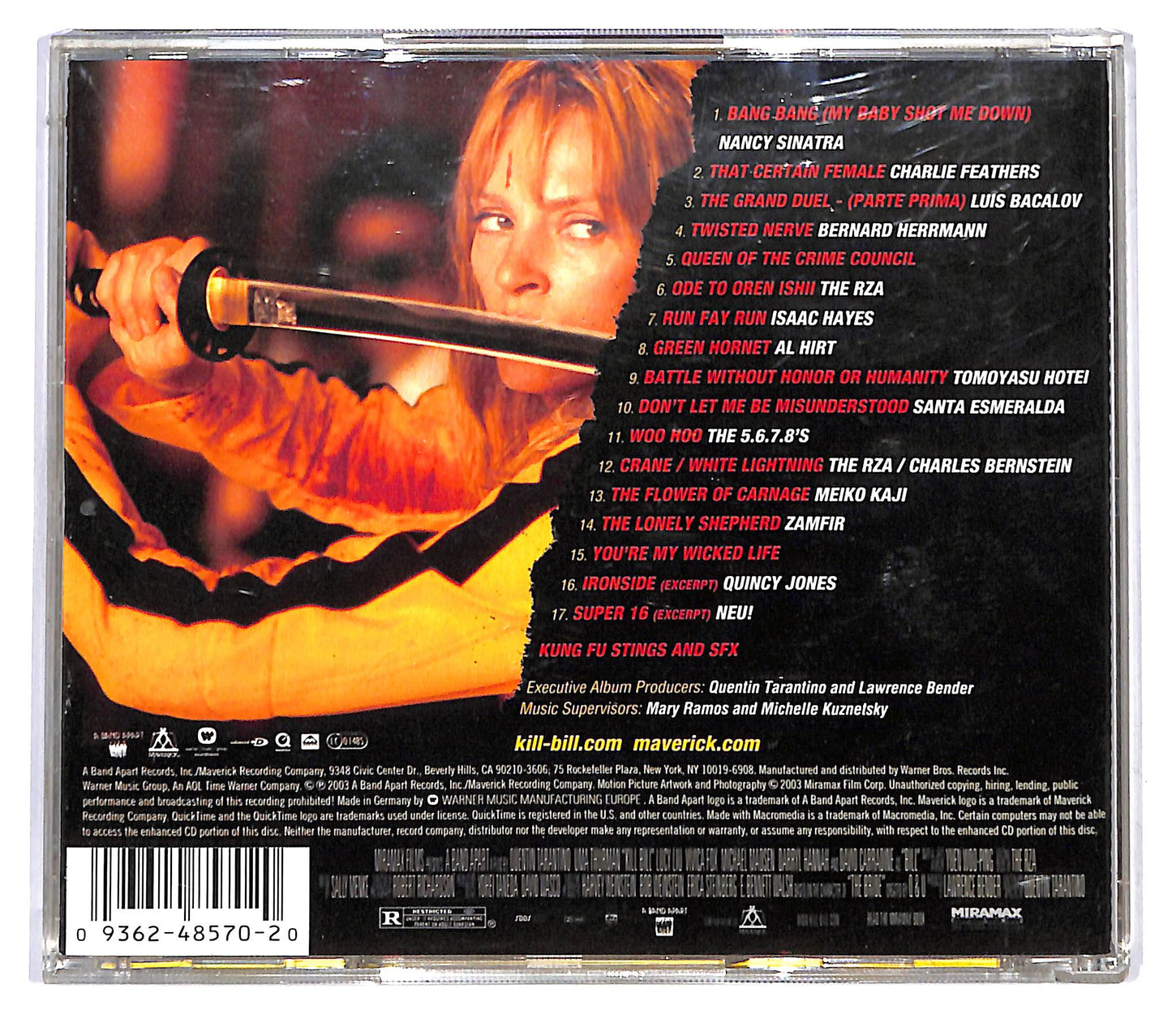 EBOND Various - Kill Bill Vol. 1 (Original Soundtrack) CD CD120943