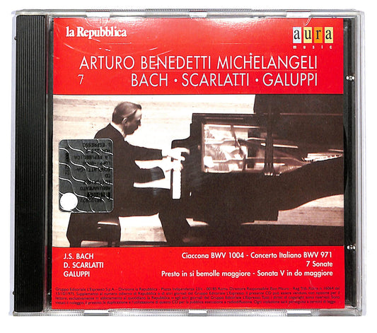EBOND Arturo Benedetti Michelangeli - Bach / Scarlatti / Galuppi CD CD121009