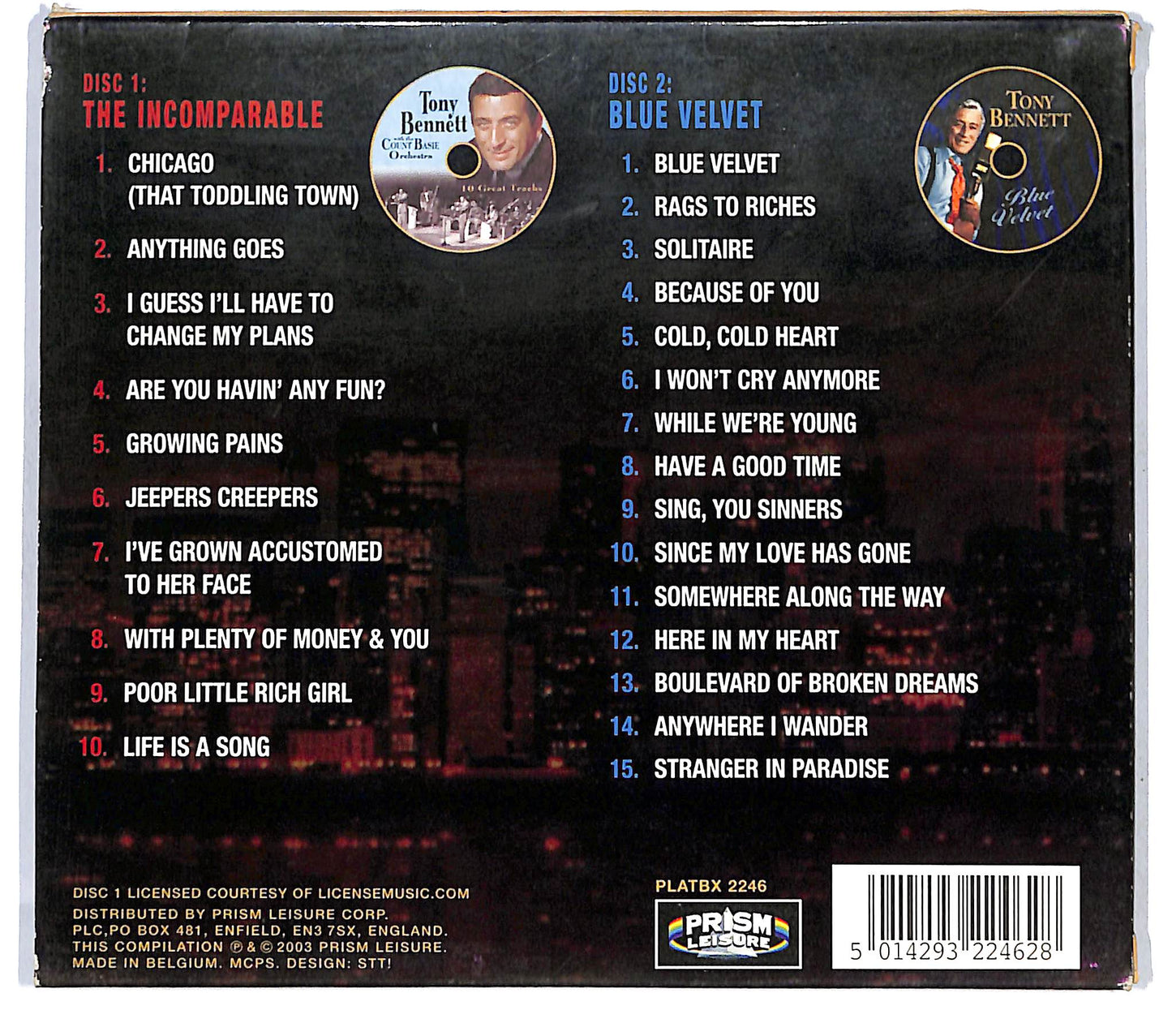 EBOND Tony Bennett - A Life In Song CD CD121011