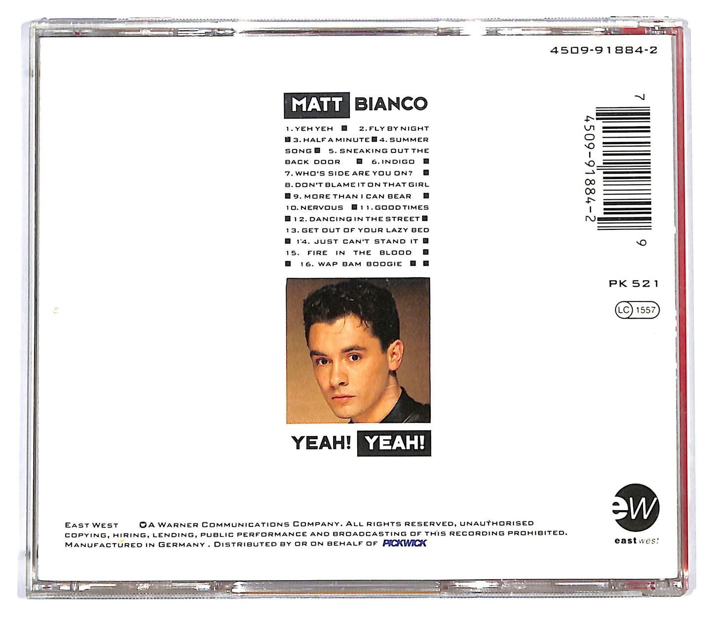 EBOND Matt Bianco - Yeah! Yeah! CD CD121137