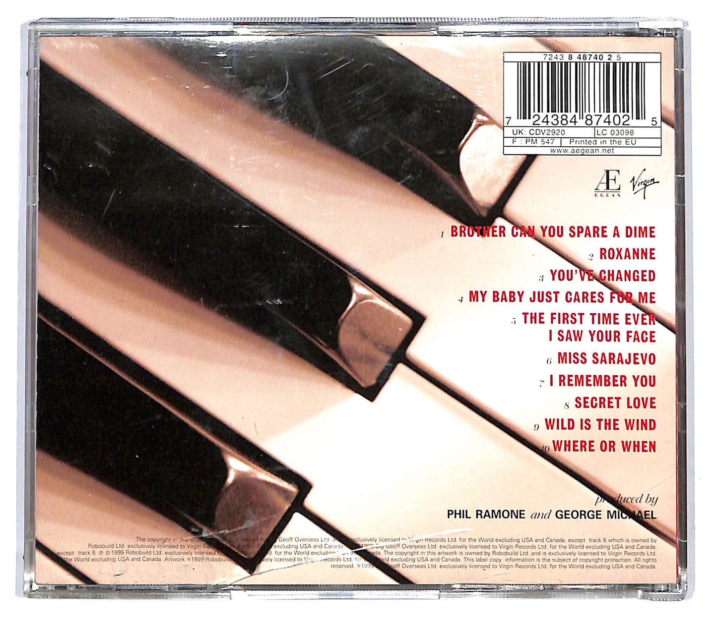 EBOND George Michael - Songs From The Last Century CD CD121145