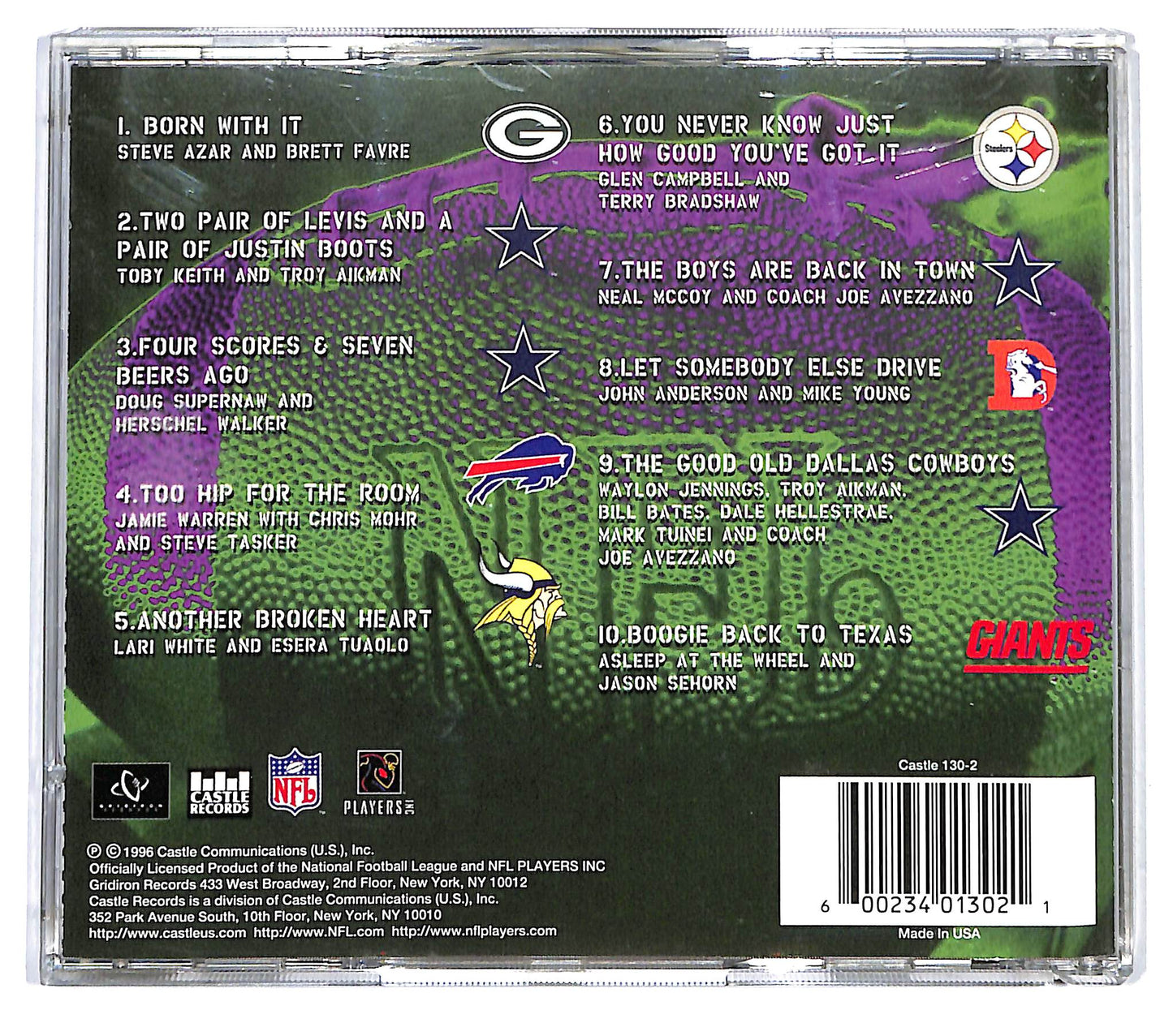 EBOND Various - NFL Country CD CD121149