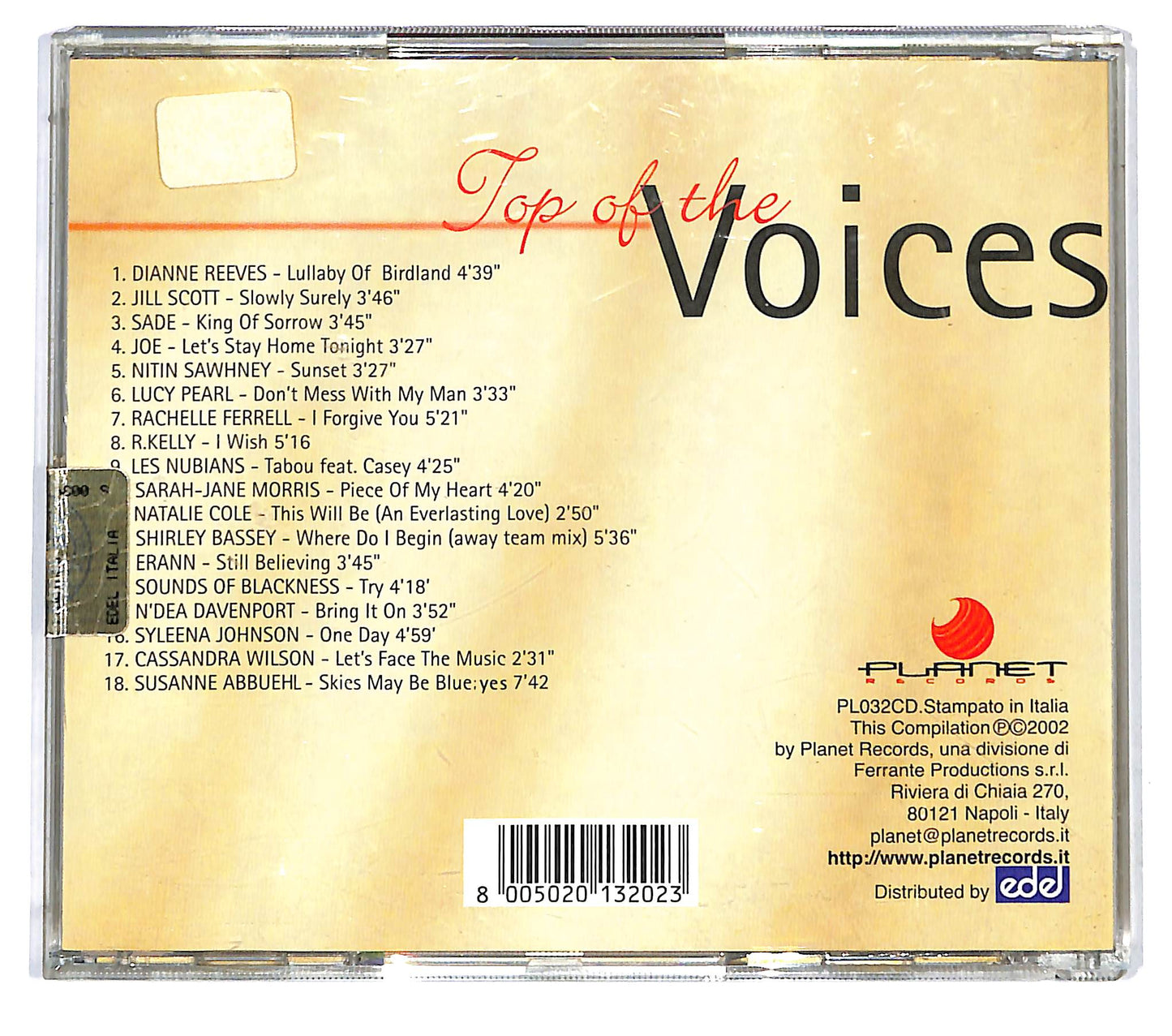 EBOND Various - Top Of The Voices CD CD121151