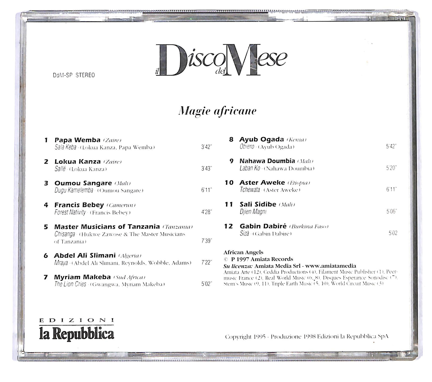 EBOND Various - Magie Africane EDITORIALE CD CD121205