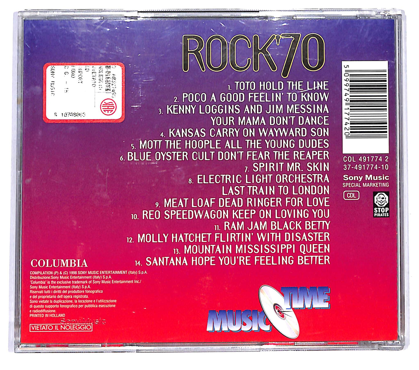 EBOND Various - Rock'70 CD CD121206