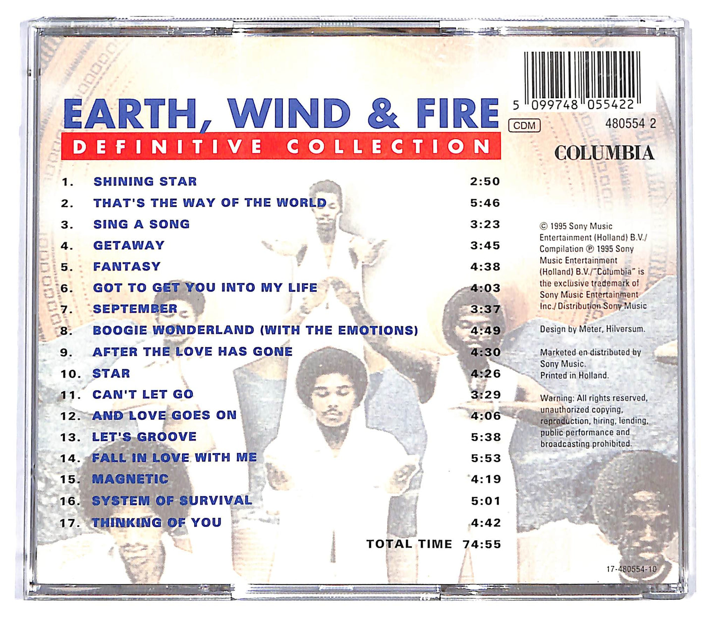 EBOND Earth, Wind & Fire - Definitive Collection CD CD121213