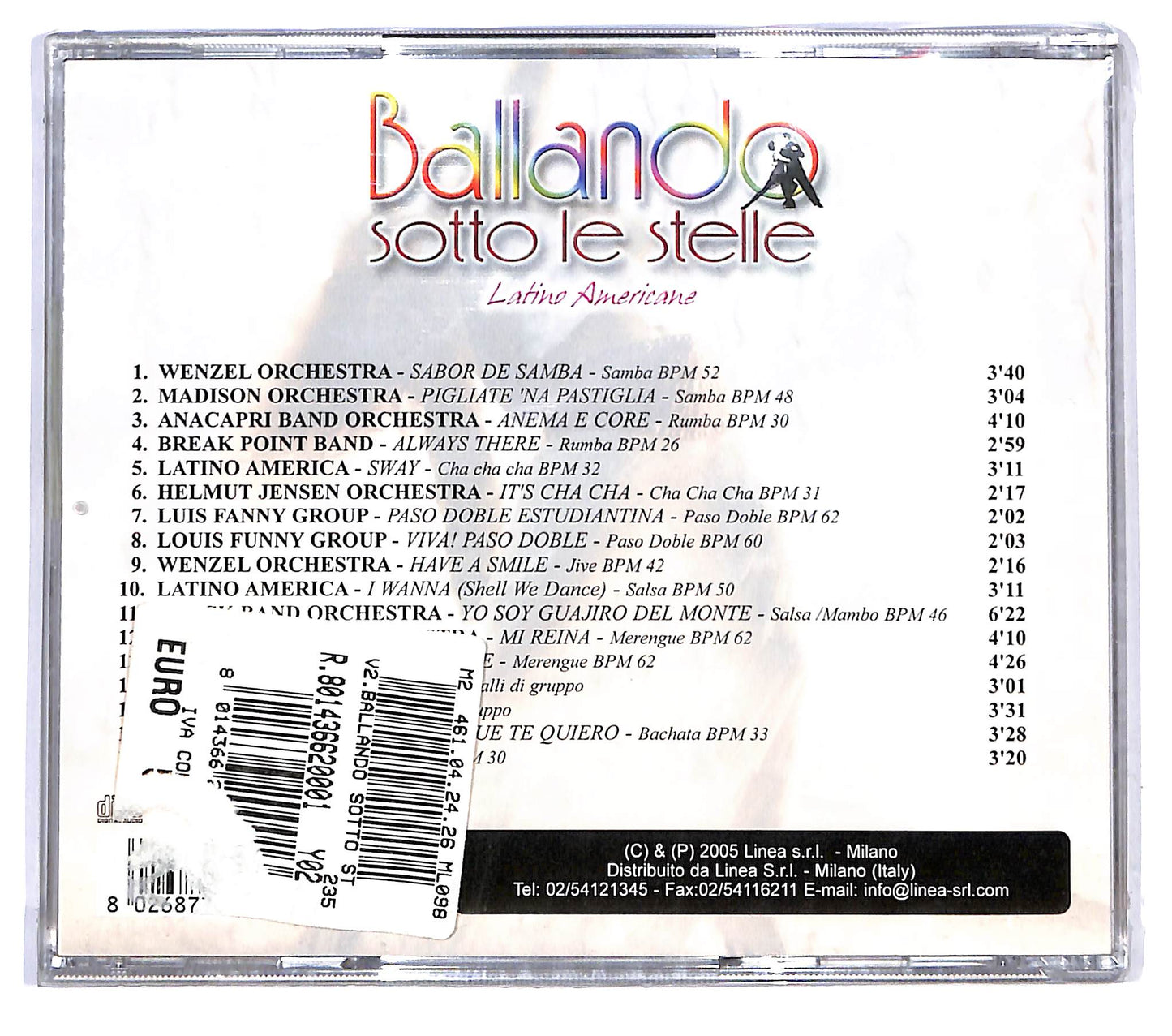 EBOND Ballando Sotto Le Stelle - Latino Americano CD CD121239