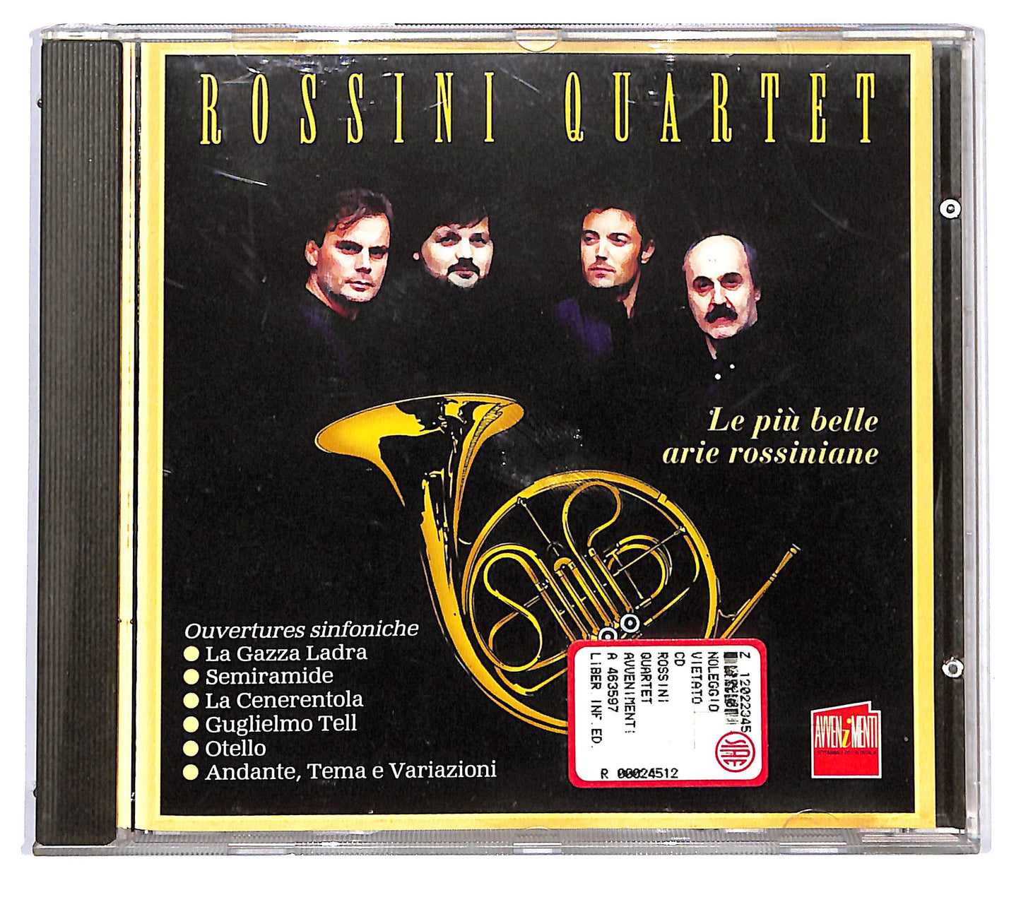 EBOND Rossini Quartet - Le Piu Belle Arie Rossiniane CD CD121307