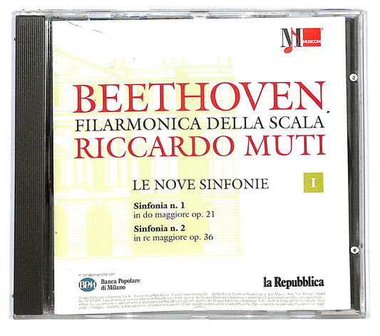 EBOND Beethoven Riccardo Muti - Sinfonia N. 1 / Sinfonia N. 2 VOL 1 CD CD121334