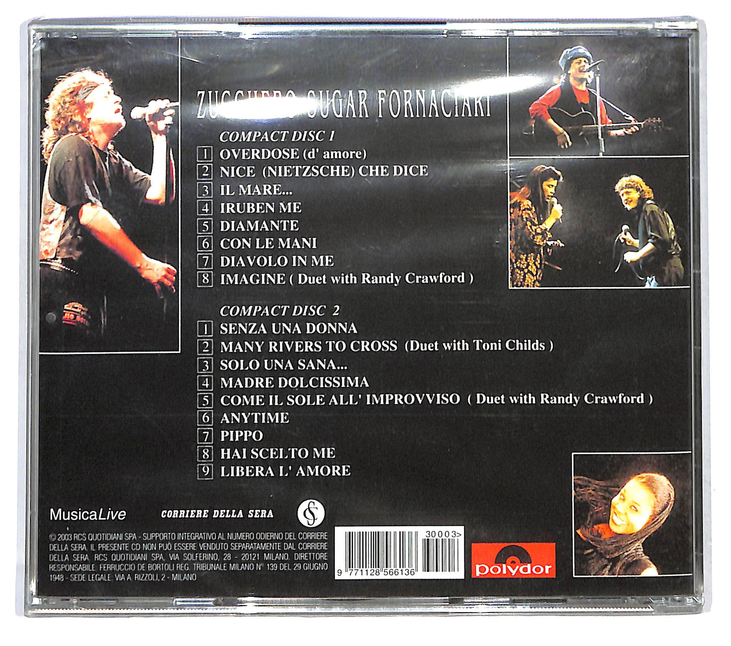 EBOND Zucchero - Цуккеро Live At The Kremlin EDITORIALE CD CD121341