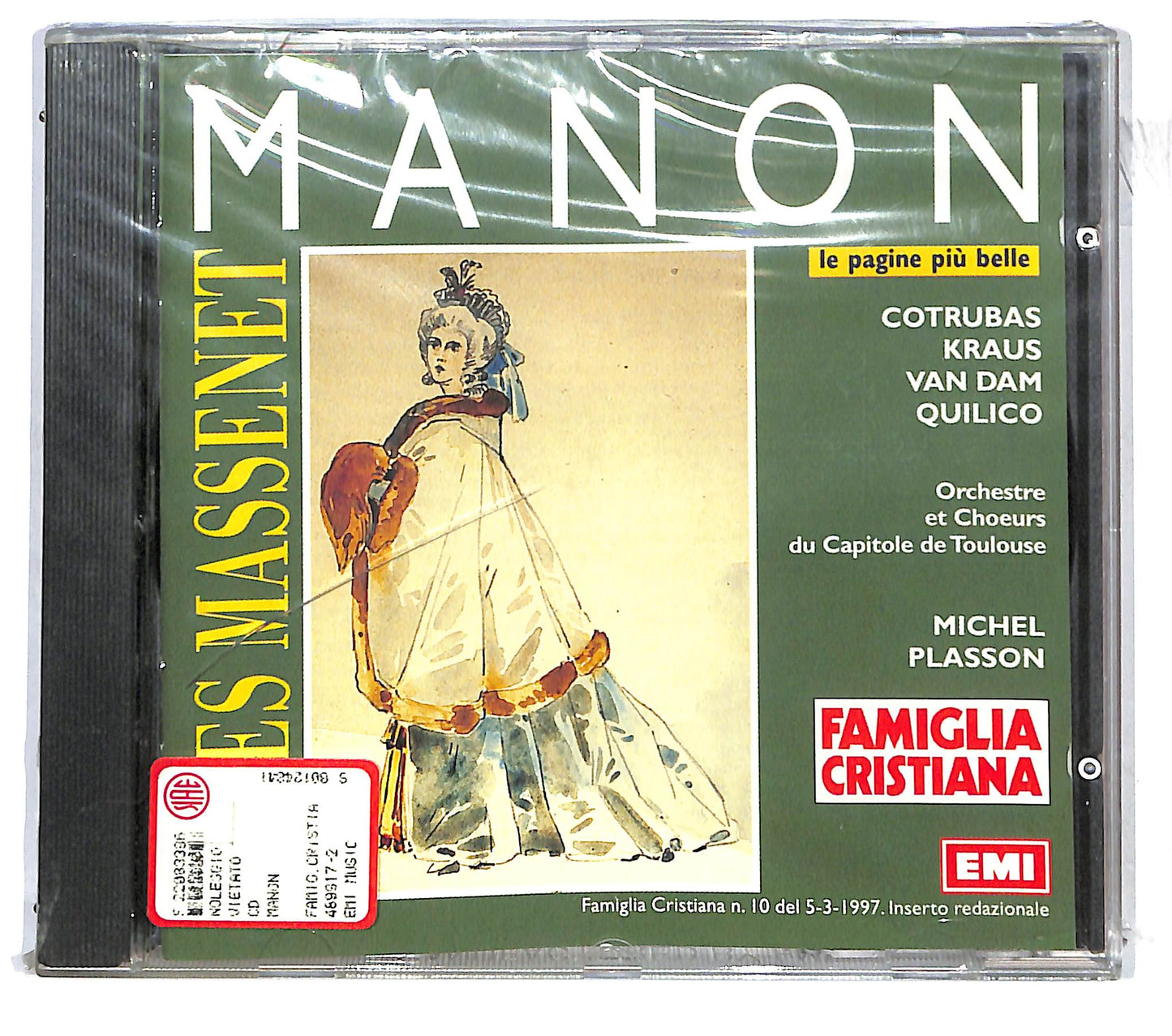 EBOND Jules Massenet - Manon (Le Pagine Piu Belle) EDITORIALE CD CD121345