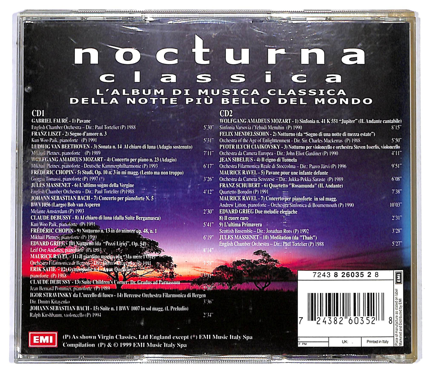 EBOND Various - Nocturna Classica - L'Album Di Musica Classica CD CD121351