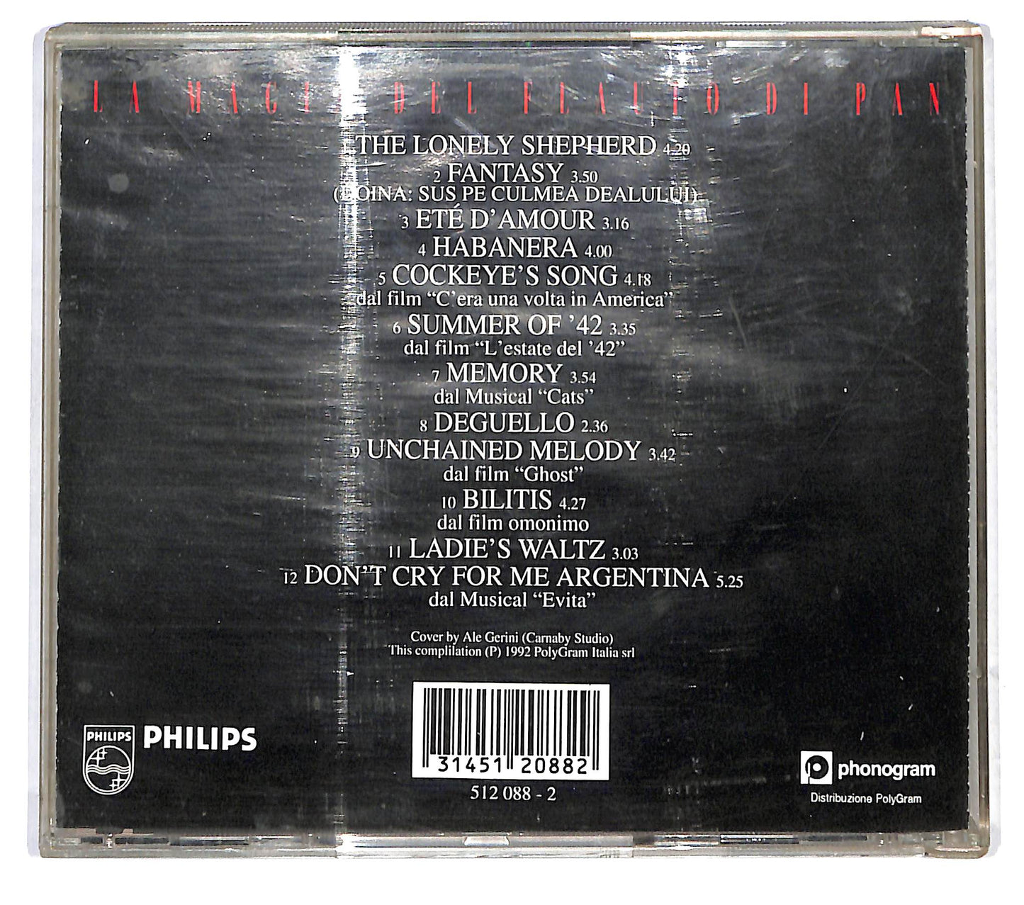 EBOND Gheorghe Zamfir - La Magia Del Flauto Di Pan CD CD121364