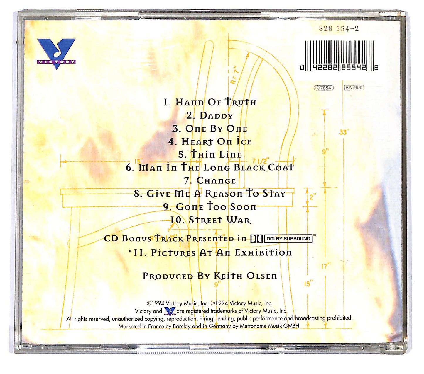 EBOND Emerson, Lake & Palmer - In The Hot Seat CD CD121418