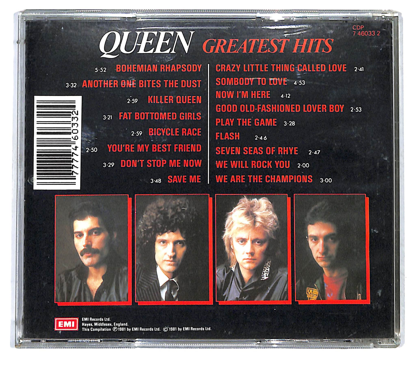 EBOND Queen - Greatest Hits CD CD121541
