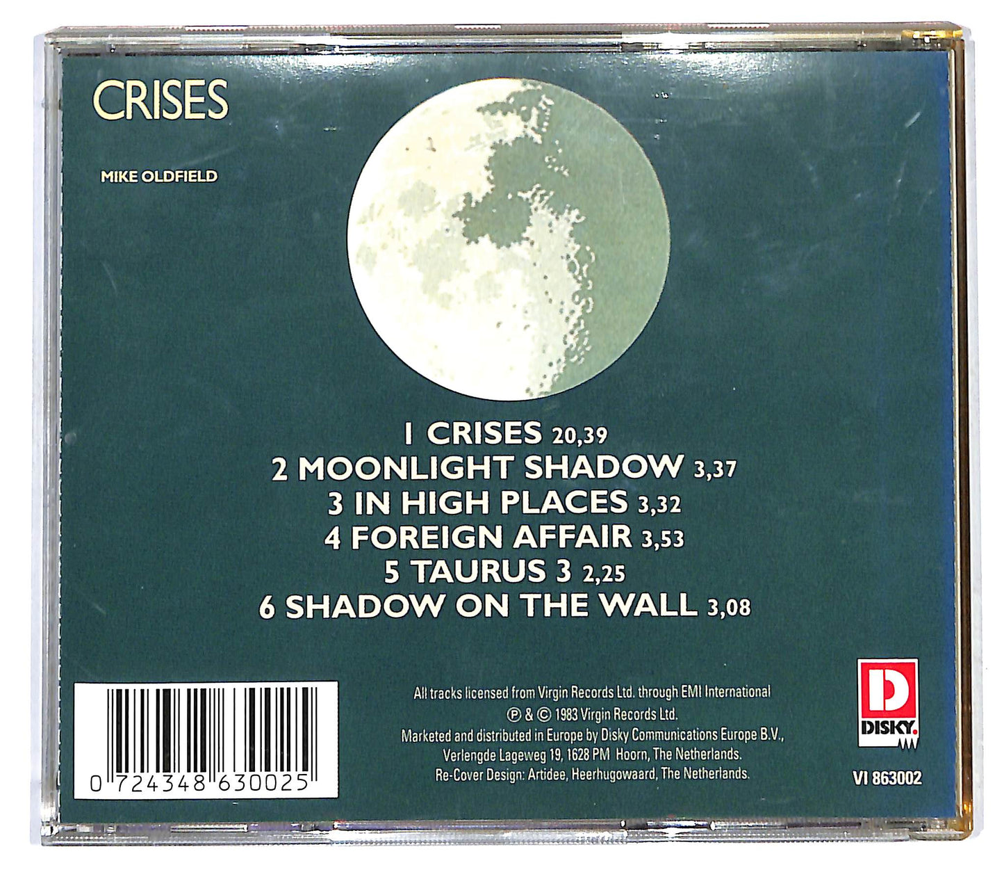 EBOND Mike Oldfield - Crises CD CD121554