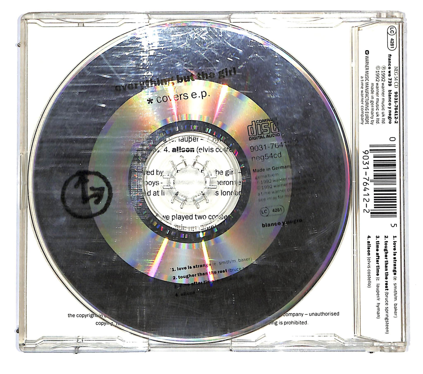 EBOND Everything But The Girl - Covers E.P. CD CD121607