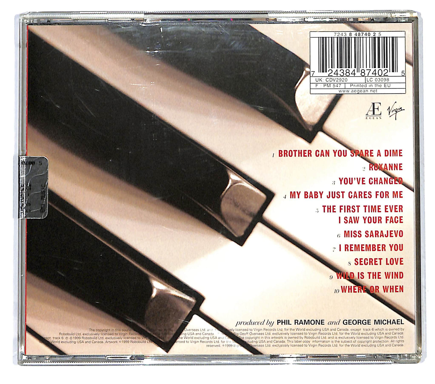 EBOND George Michael - Songs From The Last Century CD CD121627