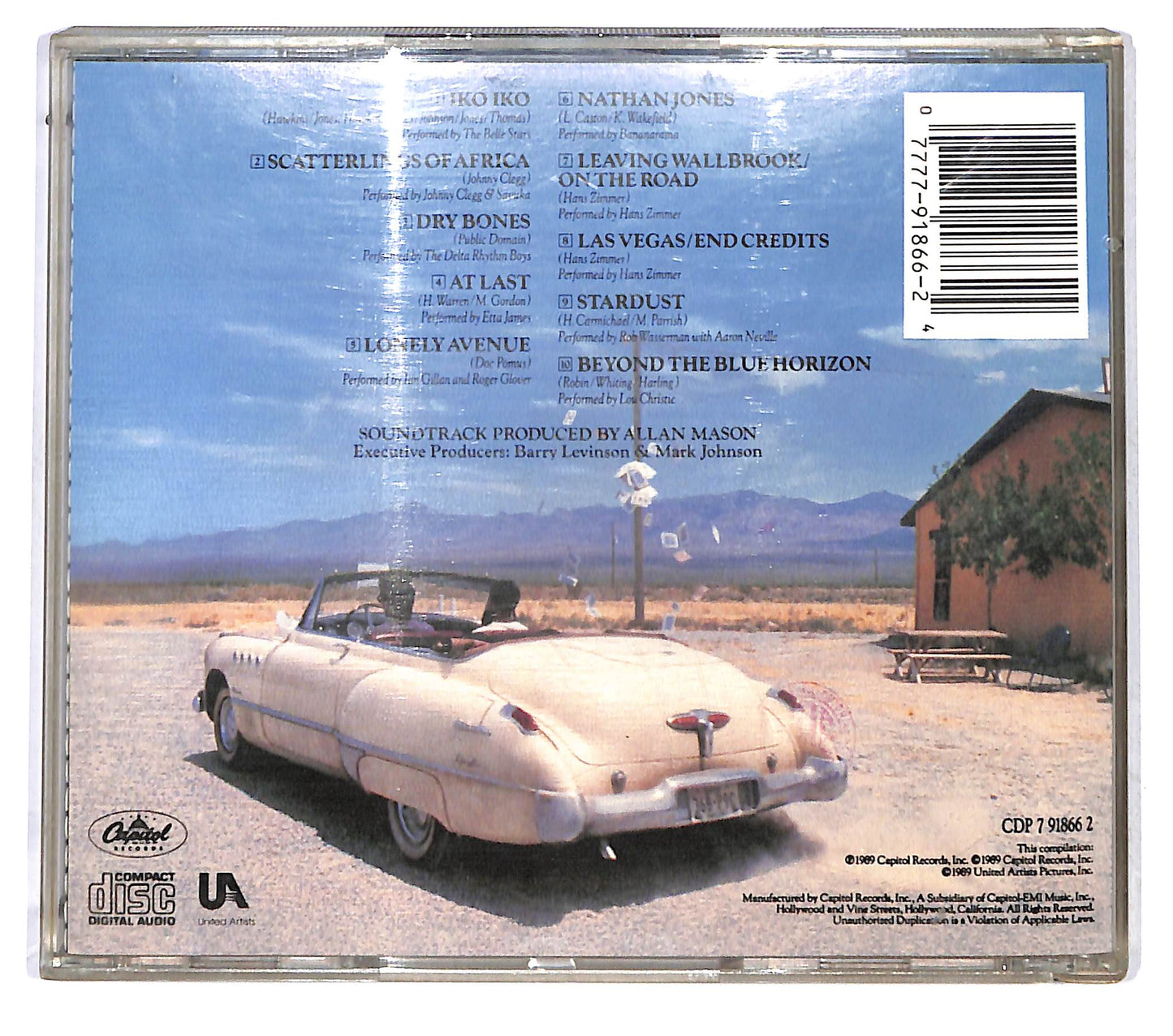 EBOND Various - Rain Man (Original Motion Picture Soundtrack) CD CD121718