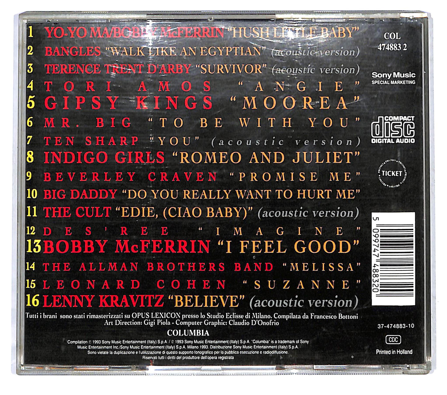EBOND Various - Aqustico CD CD121736