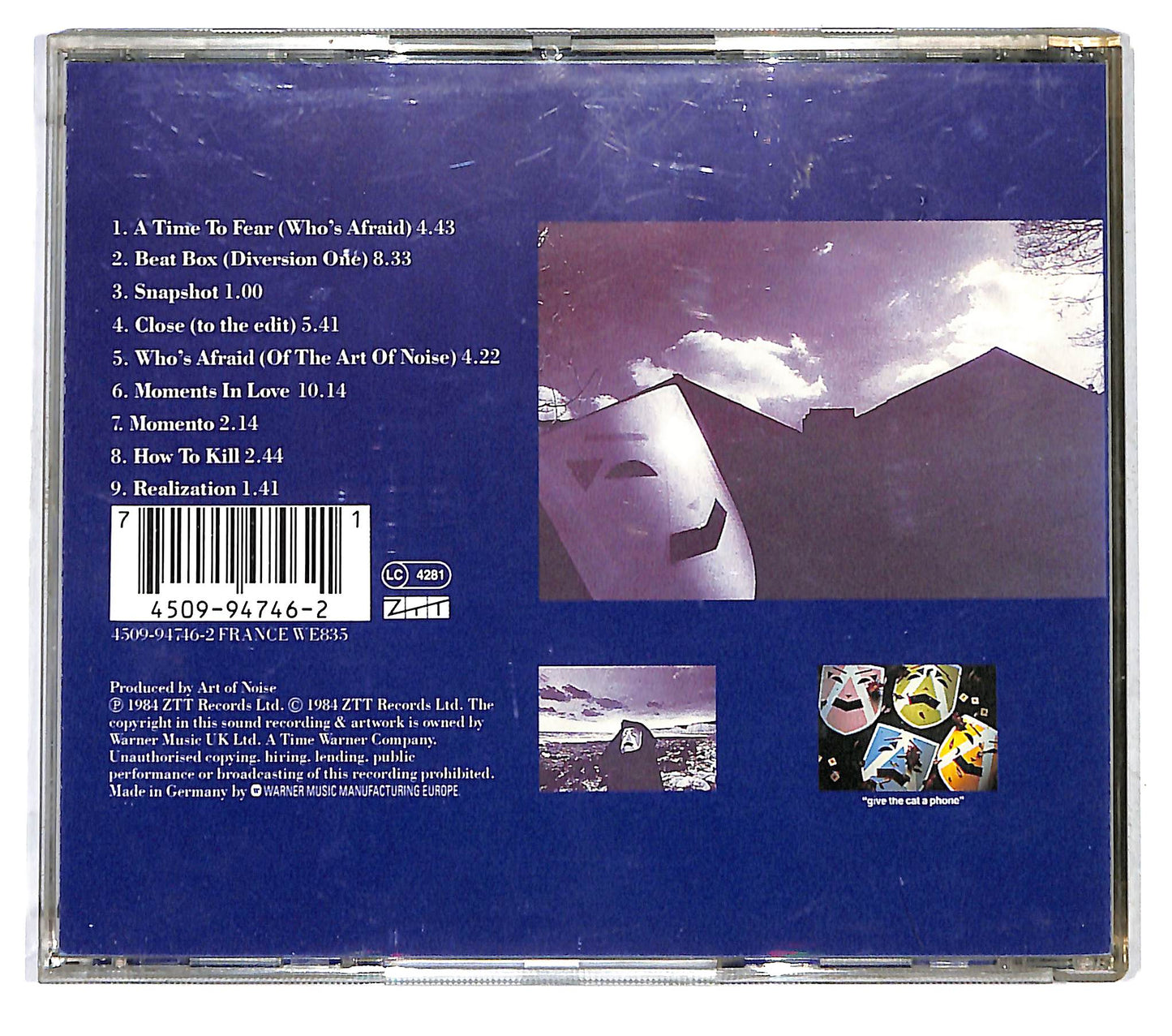 EBOND The Art Of Noise - Who's Afraid Of The Art Of Noise? CD CD121803