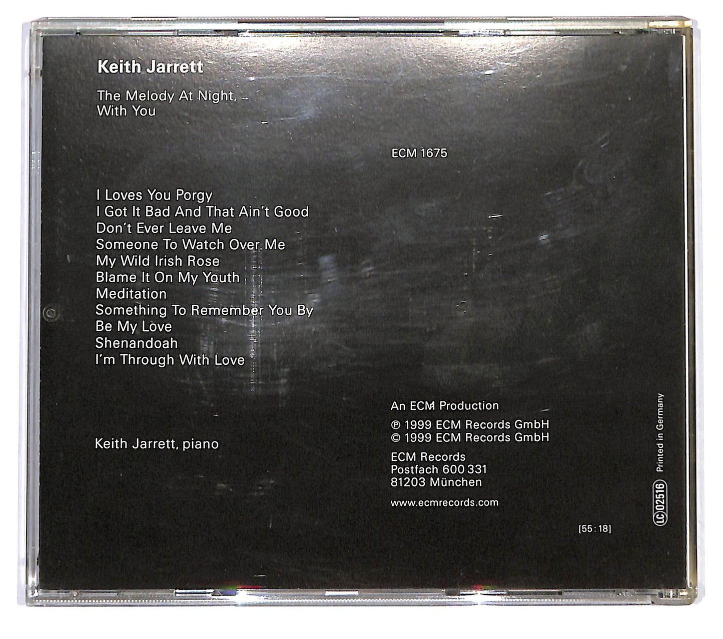 EBOND Keith Jarrett - The Melody At Night, With You CD CD121828