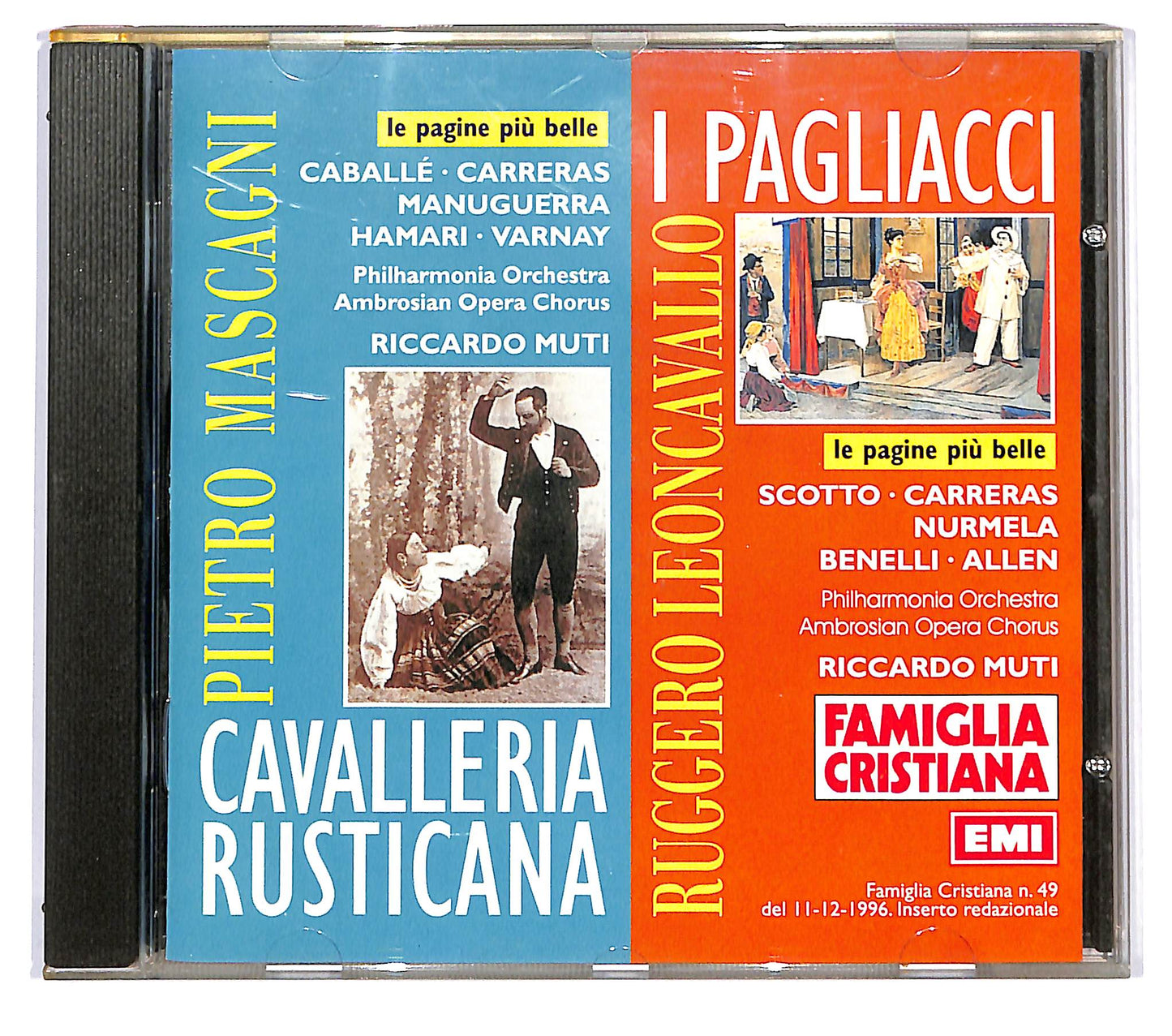 EBOND Mascagni / Leoncavallo- Cavalleria Rusticana / I Pagliacci CD CD121829