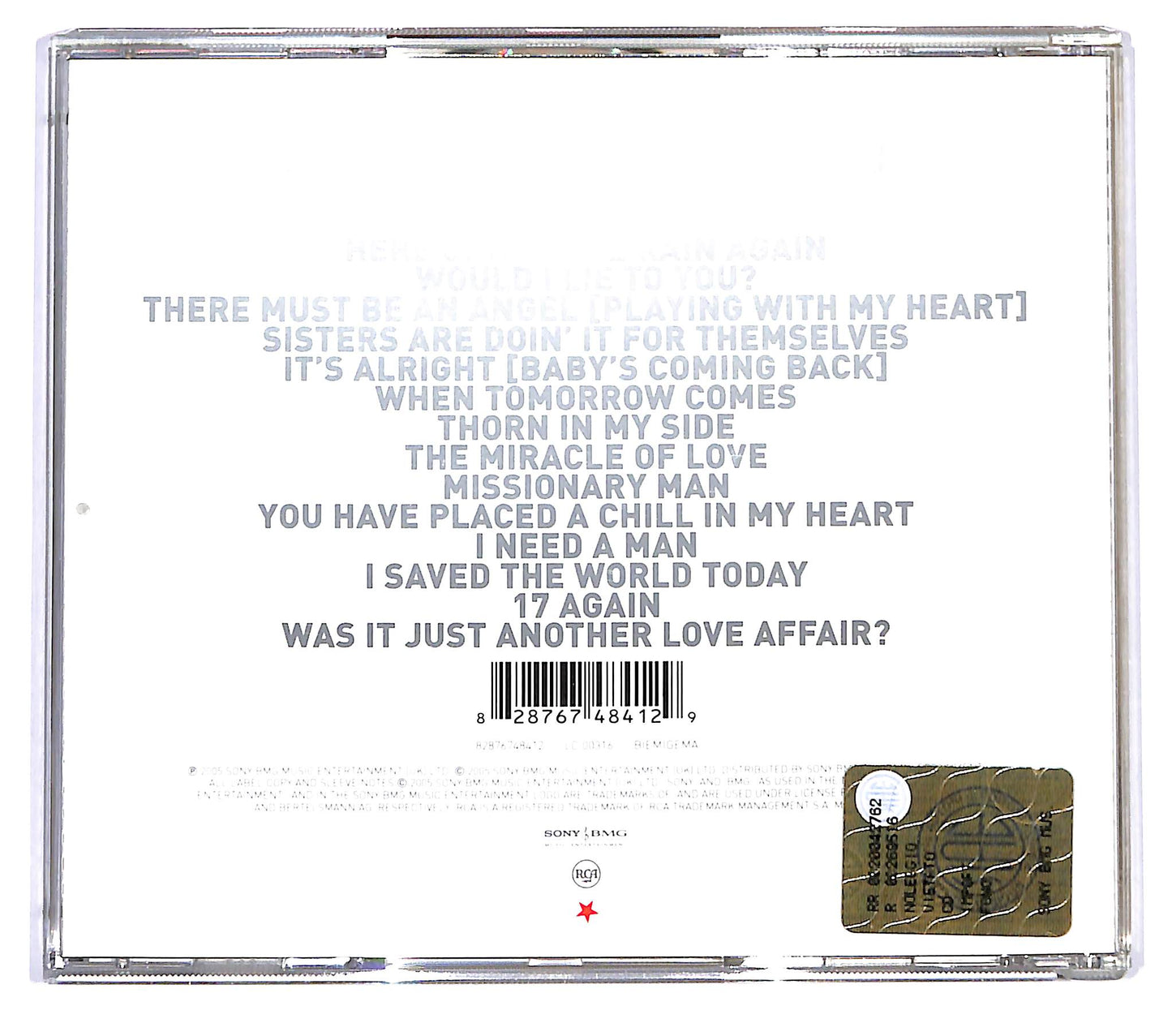 EBOND Eurythmics - Ultimate Collection CD CD121833