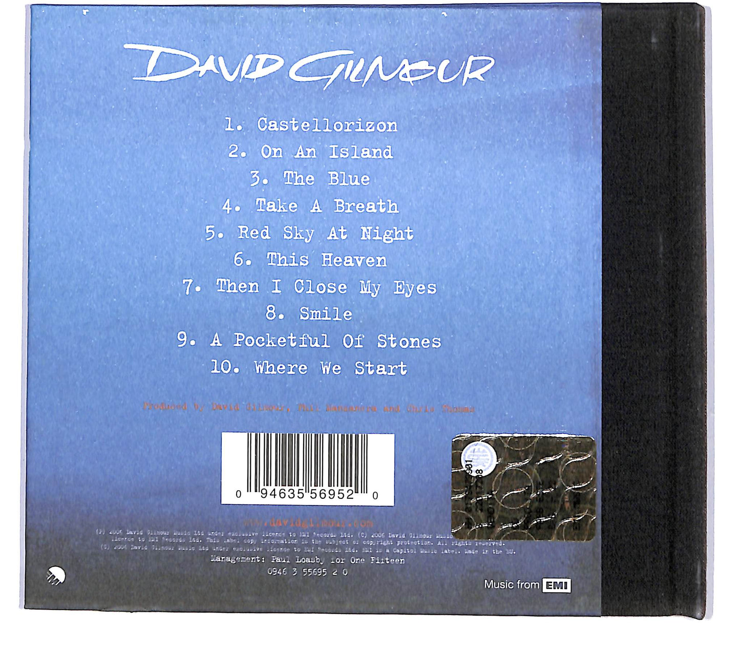 EBOND David Gilmour - On An Island DIGIPACK CD CD121844