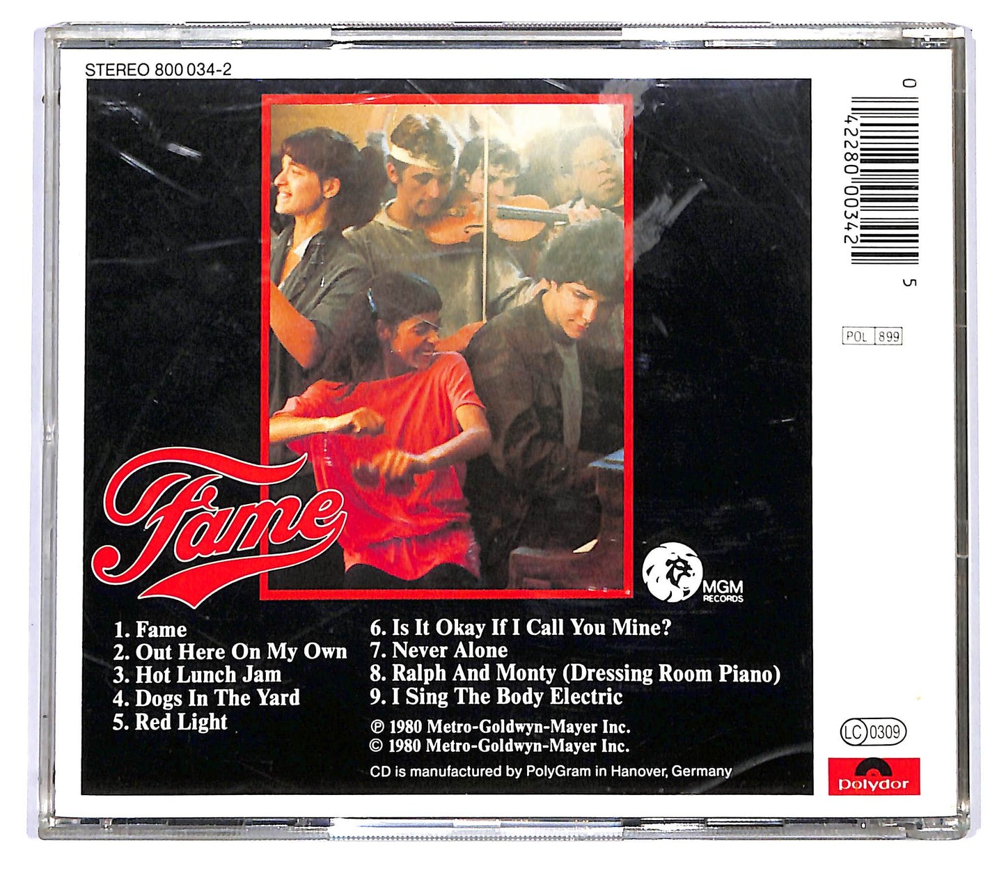 EBOND Various - Fame - The Original Soundtrack From The Motion Picture CD CD121860