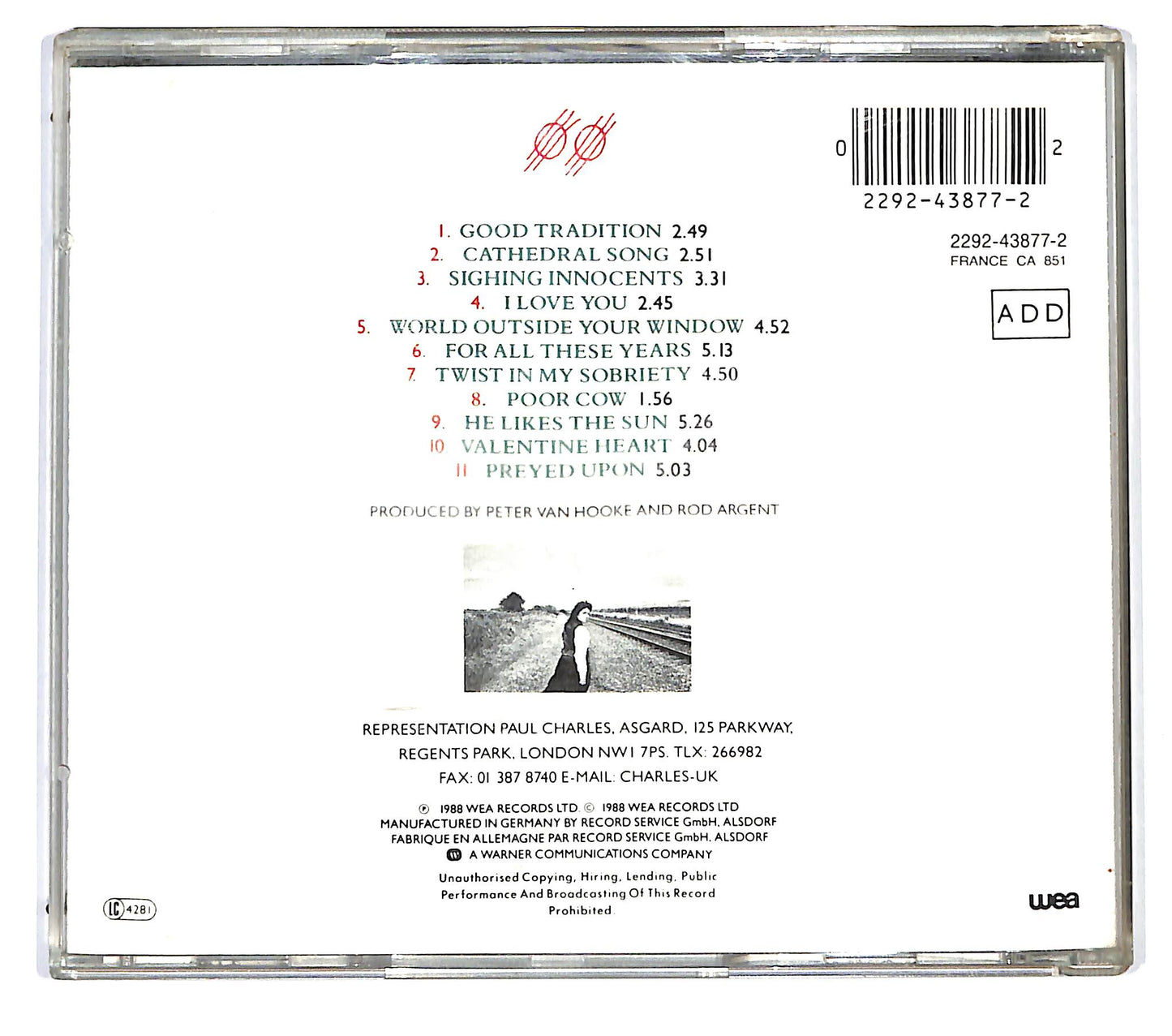 EBOND Tanita Tikaram - Ancient Heart CD CD121915