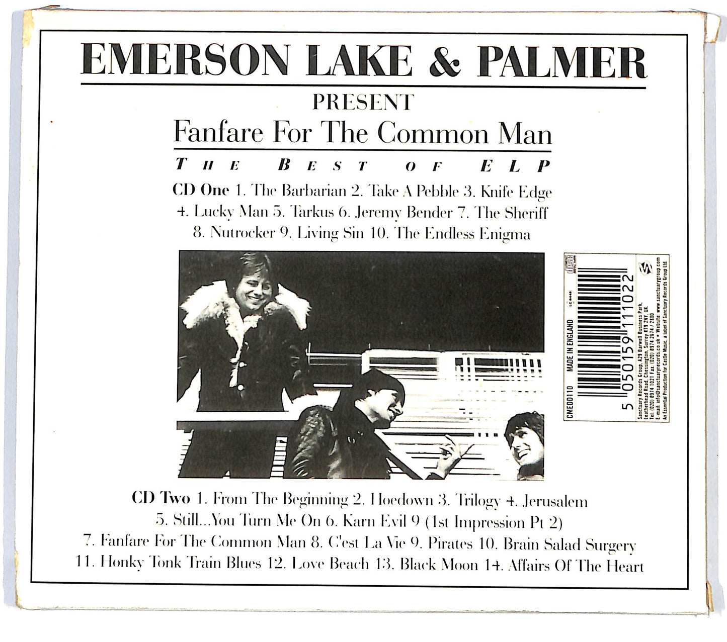 EBOND Emerson, Lake & Palmer - Fanfare For The Common Man CD CD121922