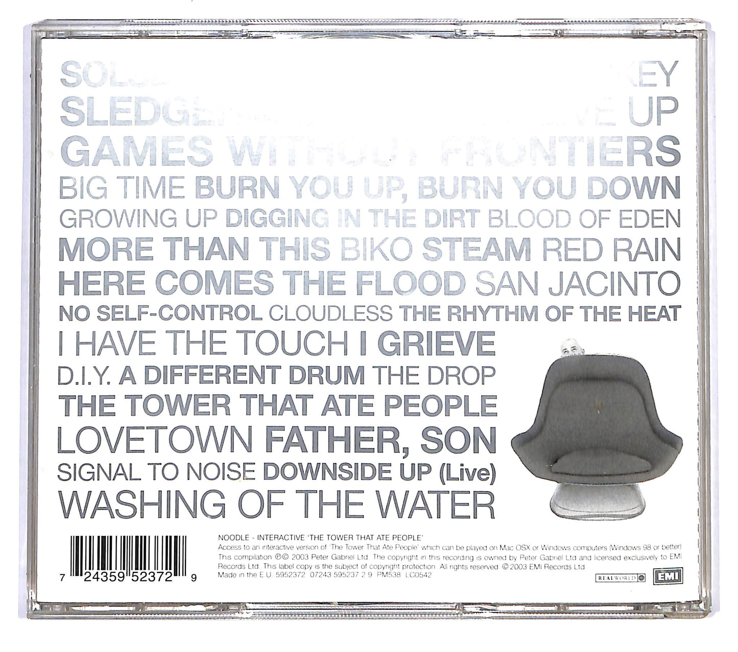 EBOND Peter Gabriel - Hit CD CD121945