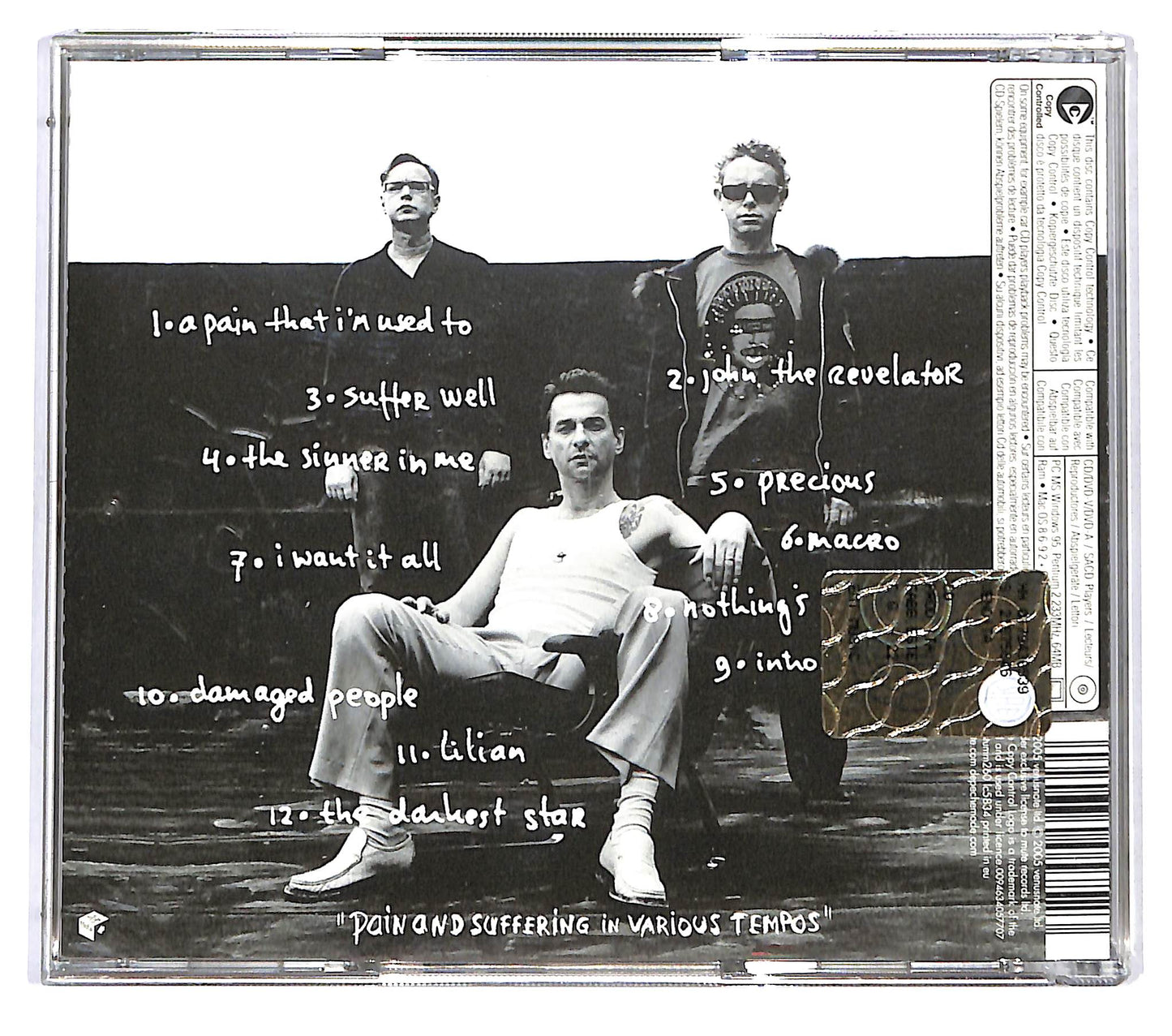EBOND Depeche Mode - Playing The Angel CD CD121958