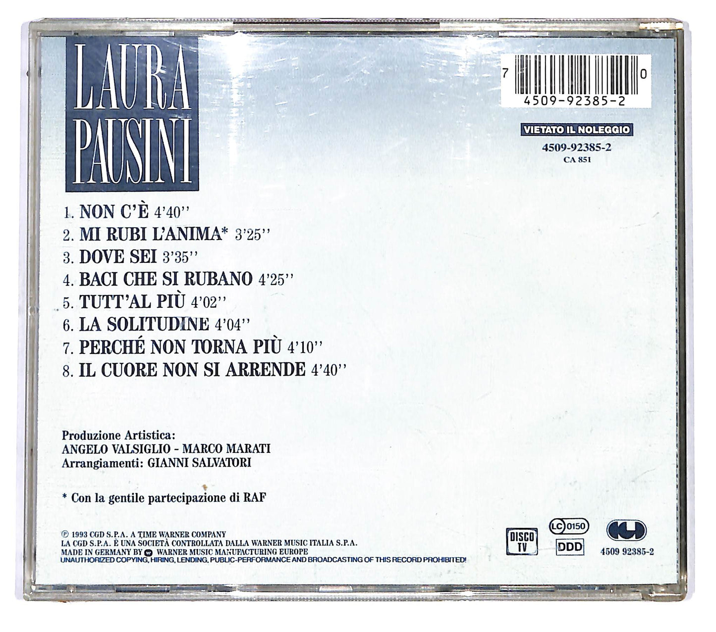 EBOND Laura Pausini - Laura Pausini CD CD121962
