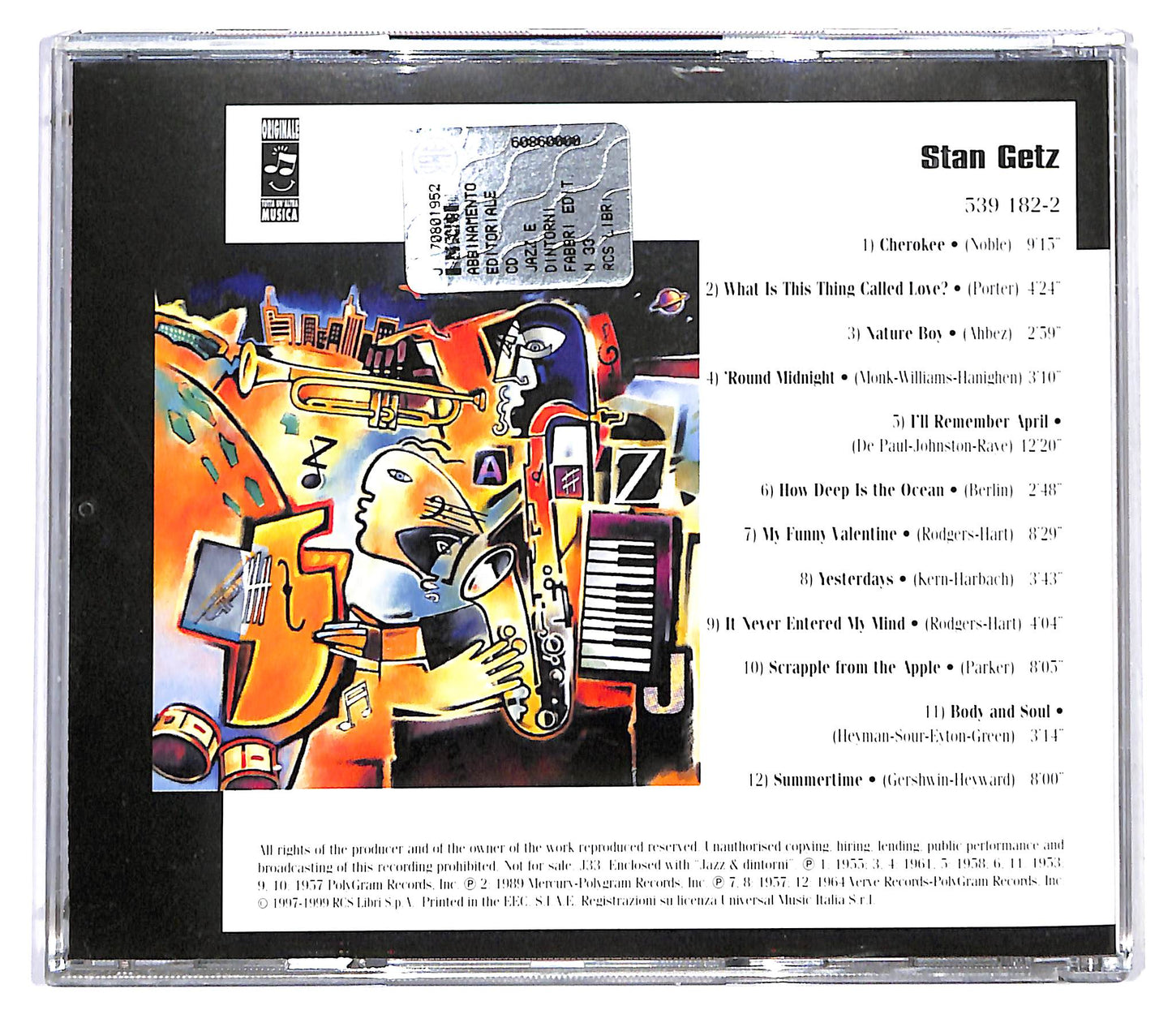 EBOND Stan Getz - Stan Getz (Los Angeles) EDITORIALE CD CD122025