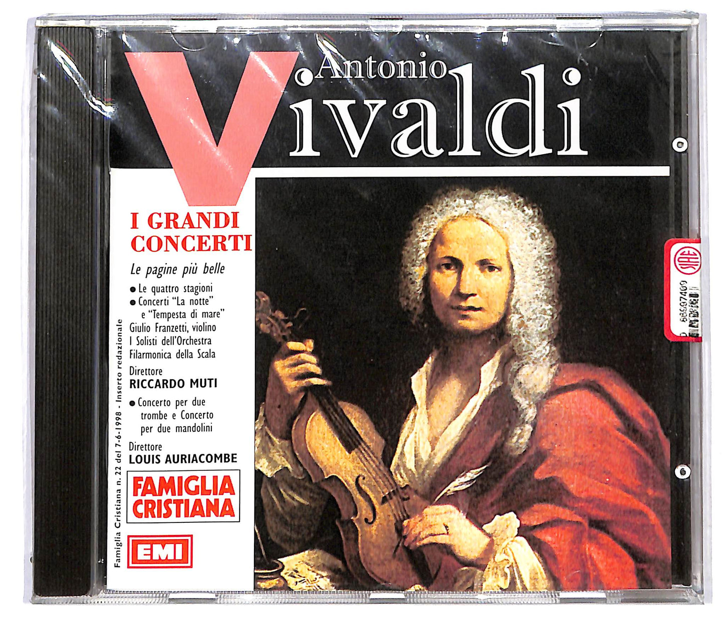 EBOND Antonio Vivaldi - Le Quattro Stagioni EDITORIALE CD CD122029