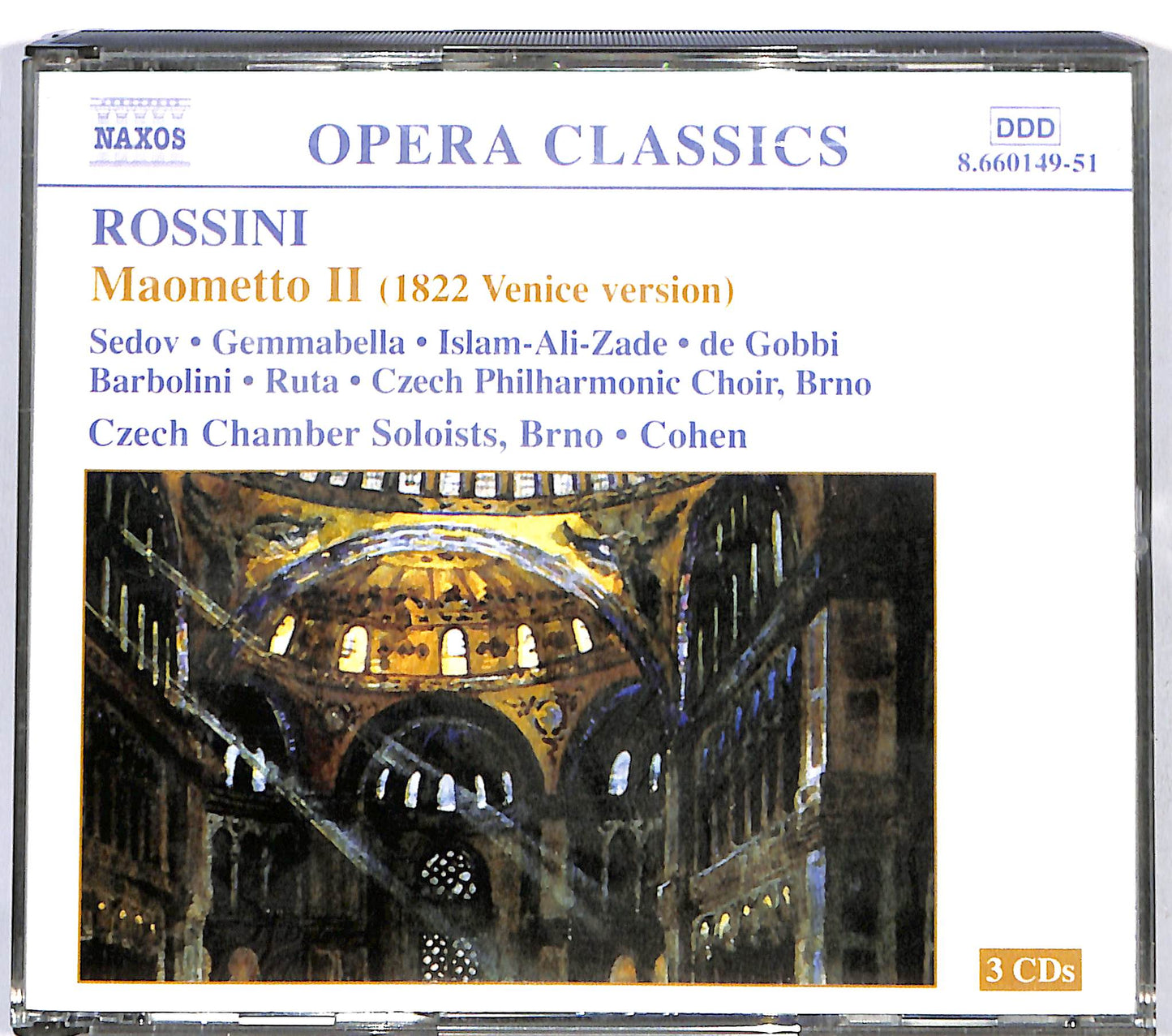 EBOND Rossini - Maometto II (1822 Venice Version) CD CD122039